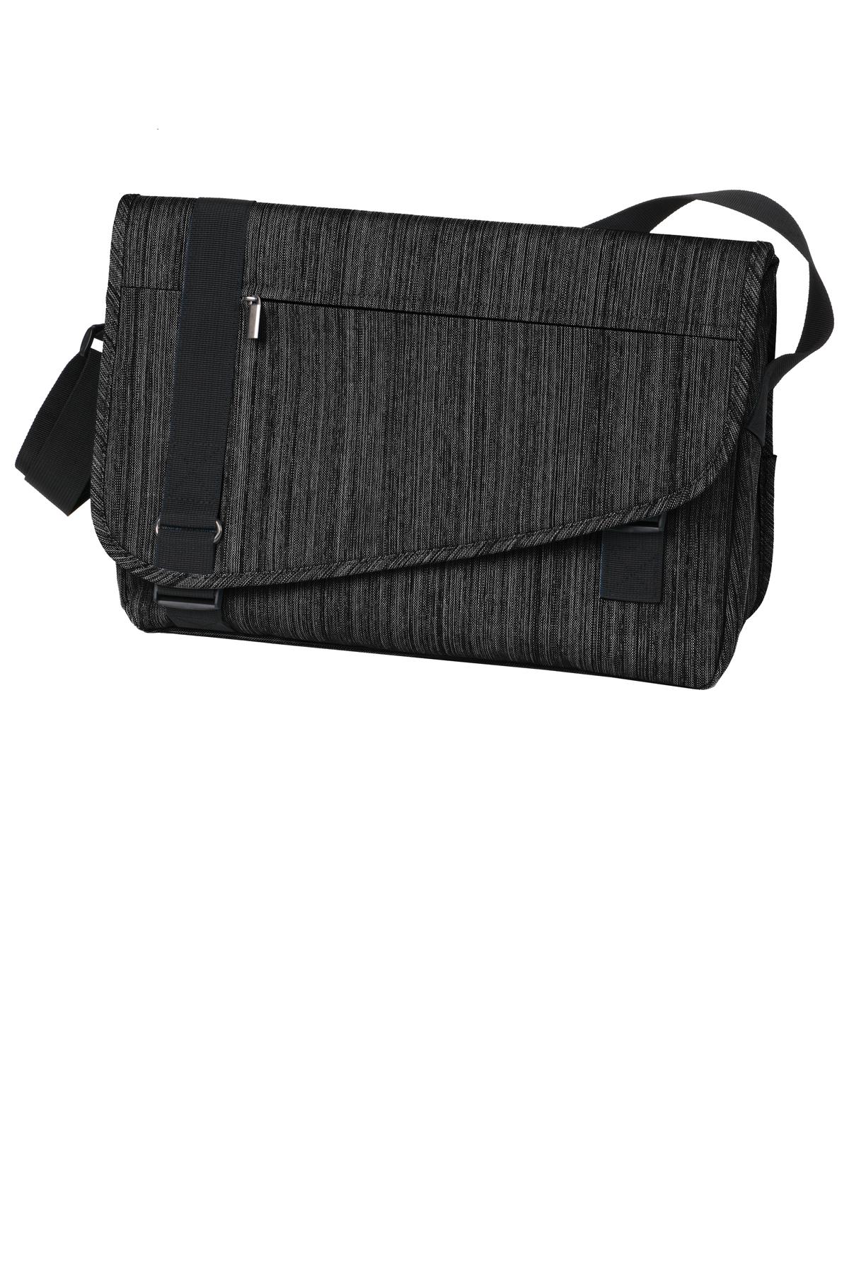 Custom Embroidery or DTF Print - Port Authority ®  Crossbody Messenger. BG303