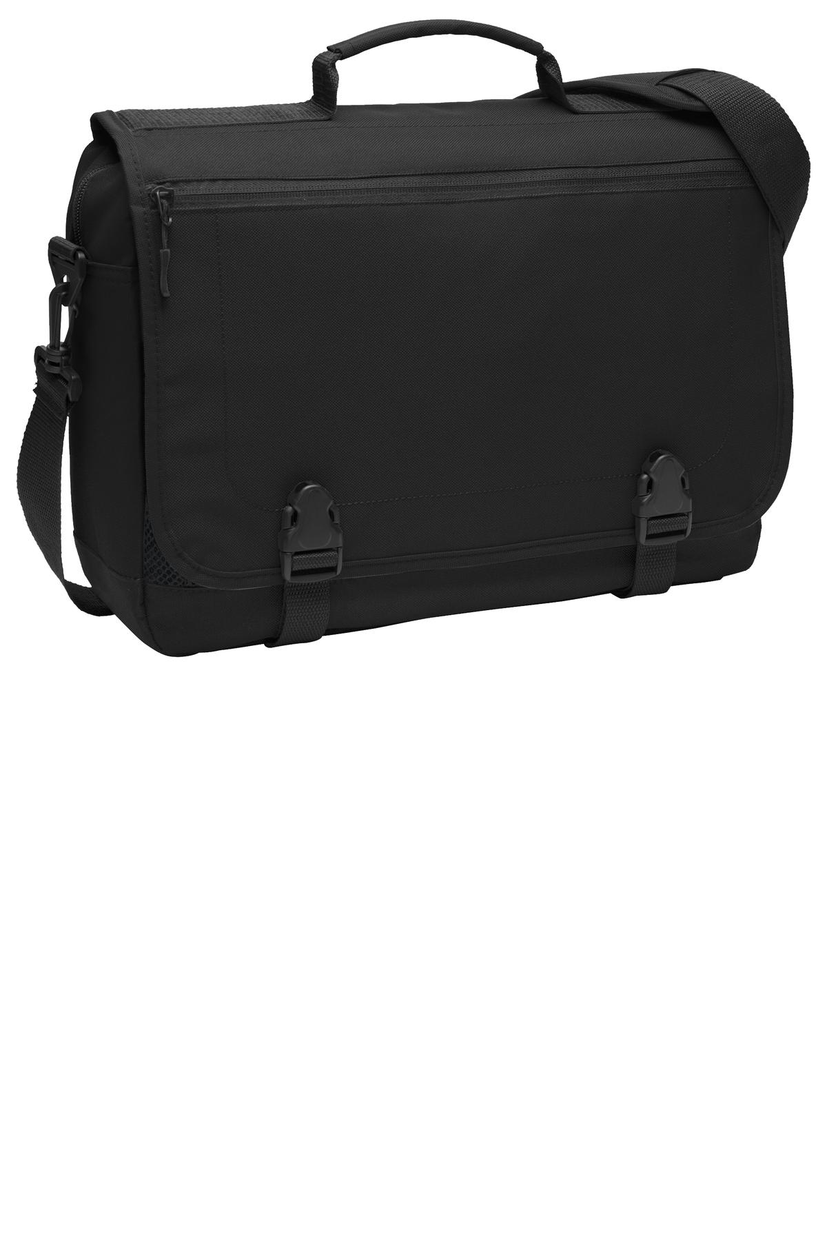 Custom Embroidery or DTF Print - Port Authority ®  Messenger Briefcase. BG304