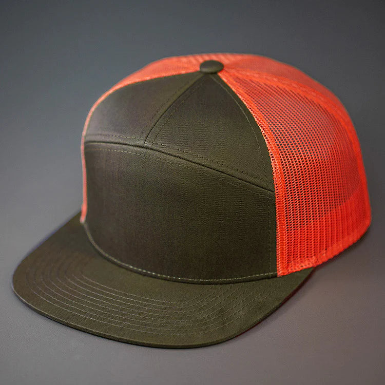 Custom Embroidery - THE MAGNIFICENT 7 PANEL TRUCKER