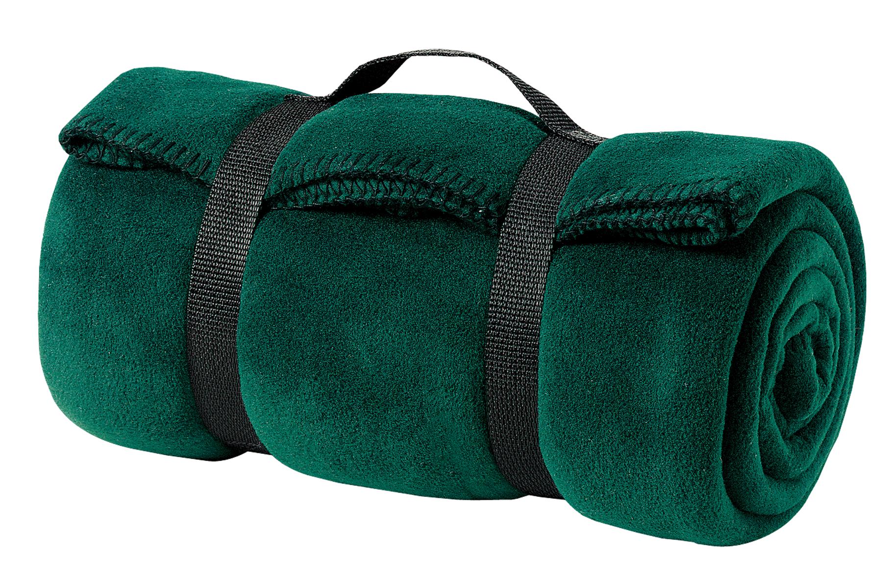 Custom Embroidery or DTF Print - Port Authority ®  - Value Fleece Blanket with Strap.  BP10