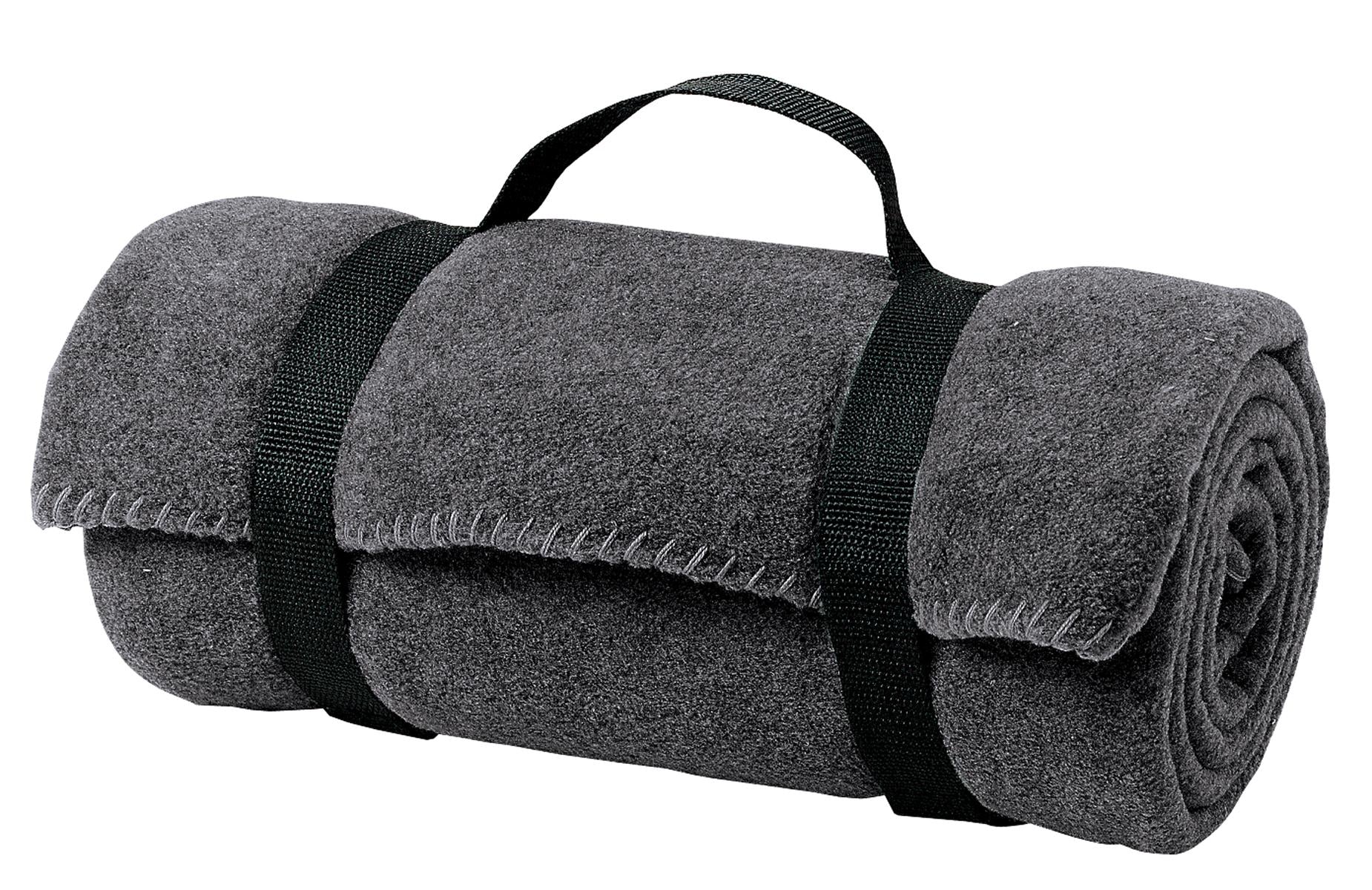 Custom Embroidery or DTF Print - Port Authority ®  - Value Fleece Blanket with Strap.  BP10
