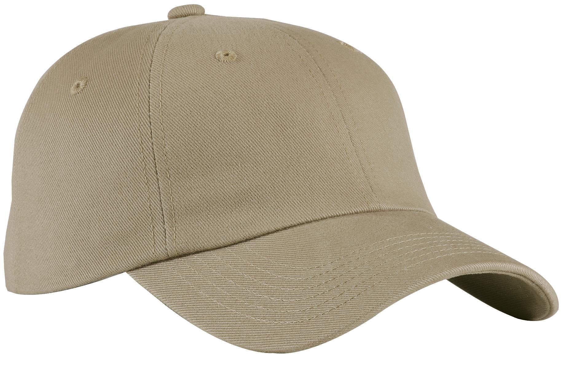 Custom Embroidery or DTF Print - Port Authority ®  Unstructured Brushed Twill Cap.  BTU