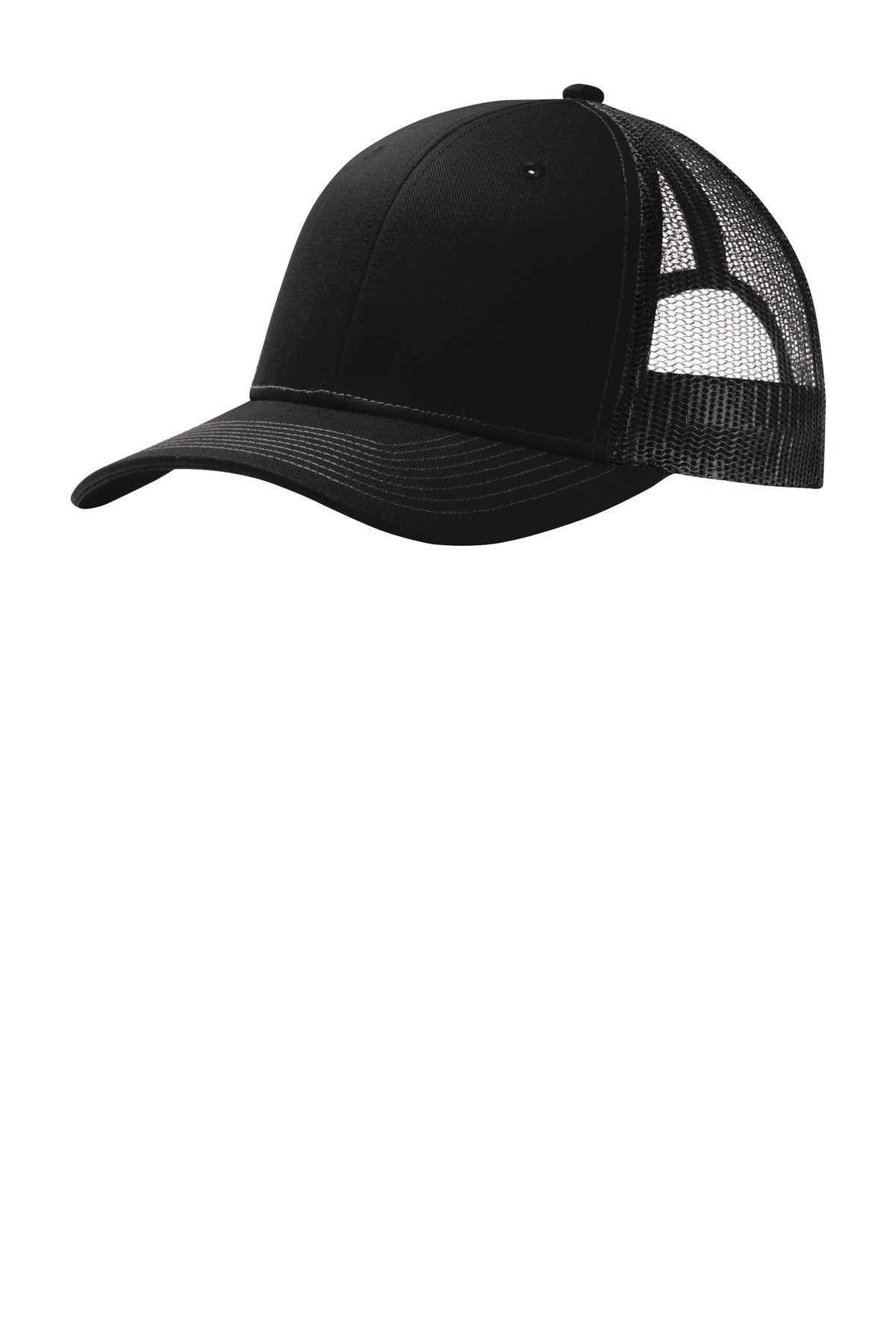 Custom Embroidered - Port Authority ®  Snapback Trucker Cap. C112