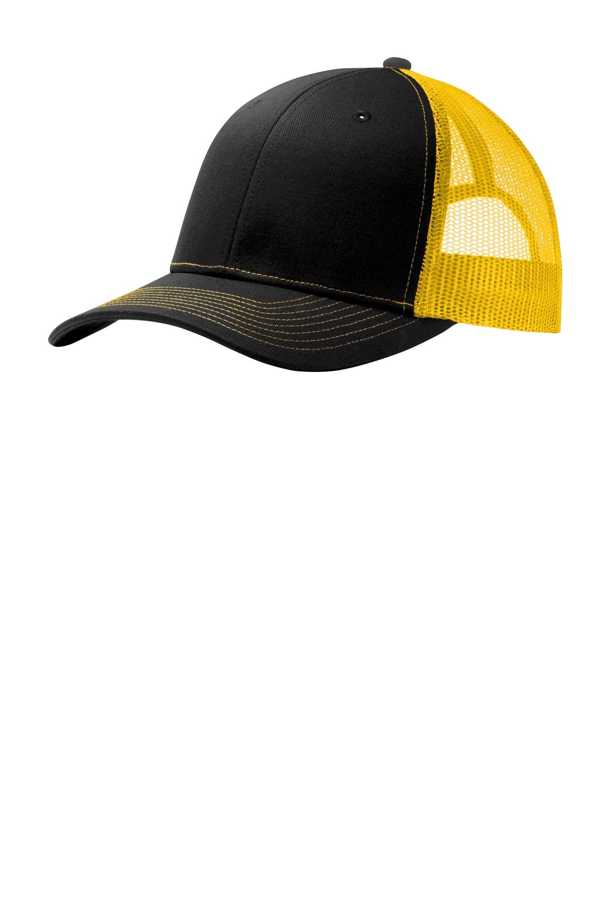 Custom Embroidered - Port Authority ®  Snapback Trucker Cap. C112