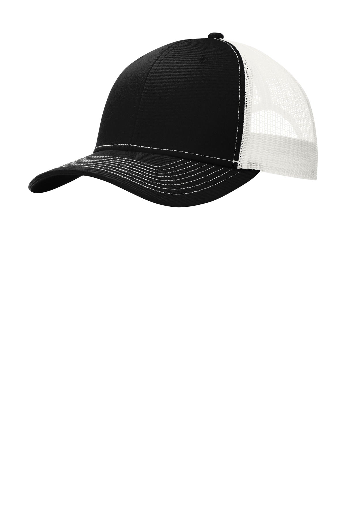 Custom Embroidered - Port Authority ®  Snapback Trucker Cap. C112