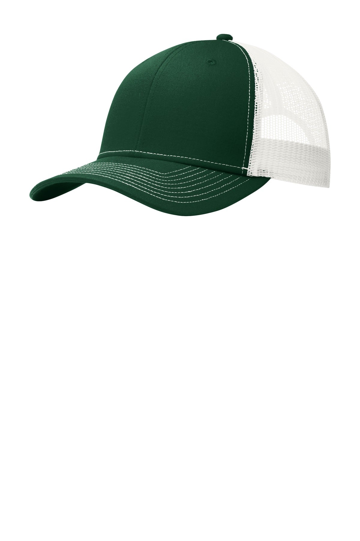 Custom Embroidered - Port Authority ®  Snapback Trucker Cap. C112