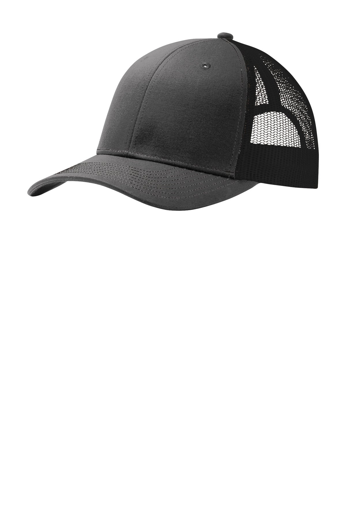 Custom Embroidered - Port Authority ®  Snapback Trucker Cap. C112