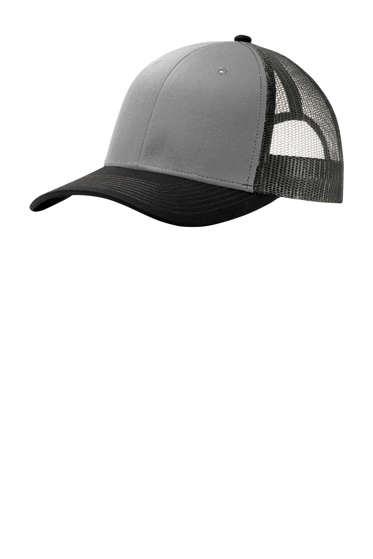 Custom Embroidered - Port Authority ®  Snapback Trucker Cap. C112