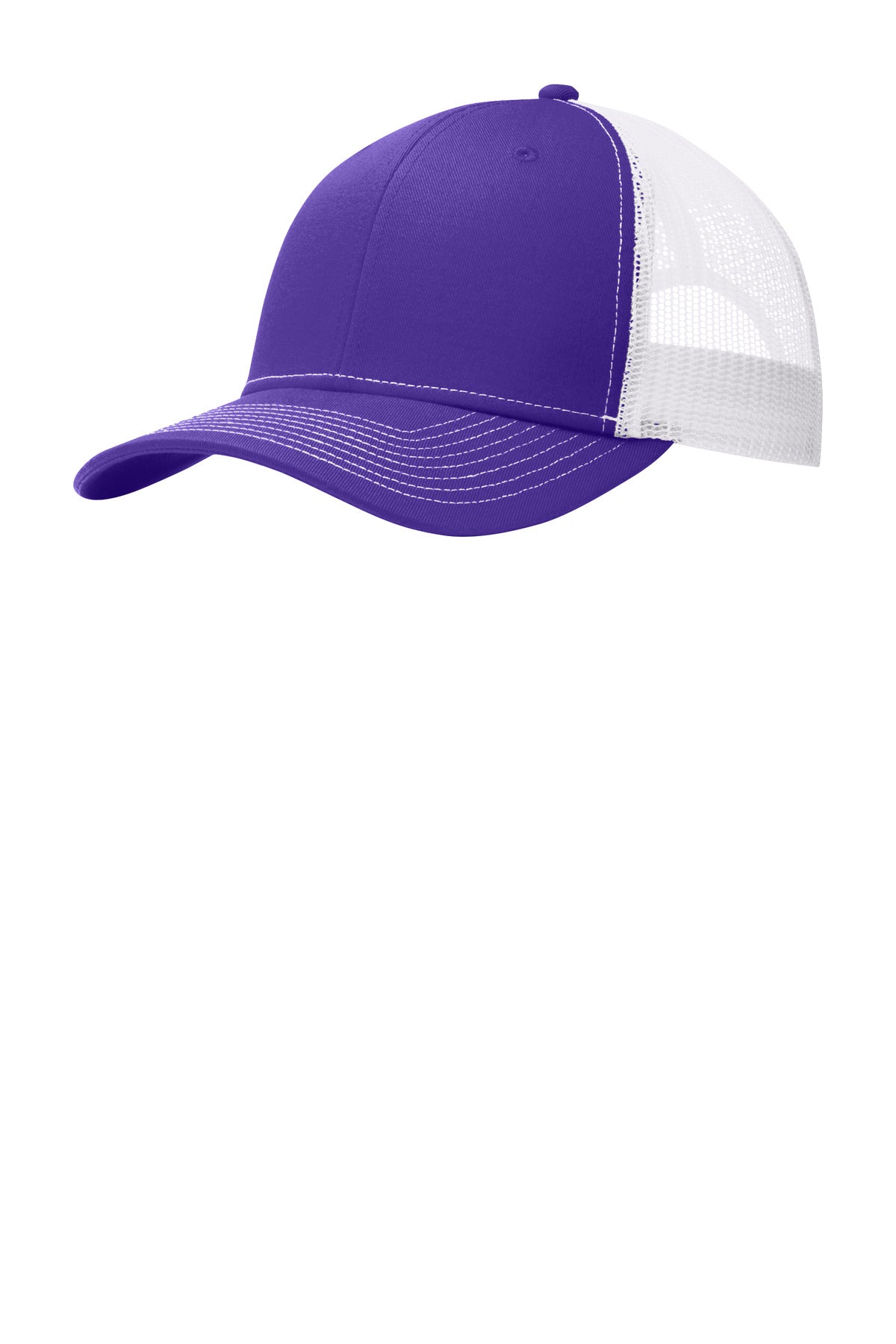 Custom Embroidered - Port Authority ®  Snapback Trucker Cap. C112