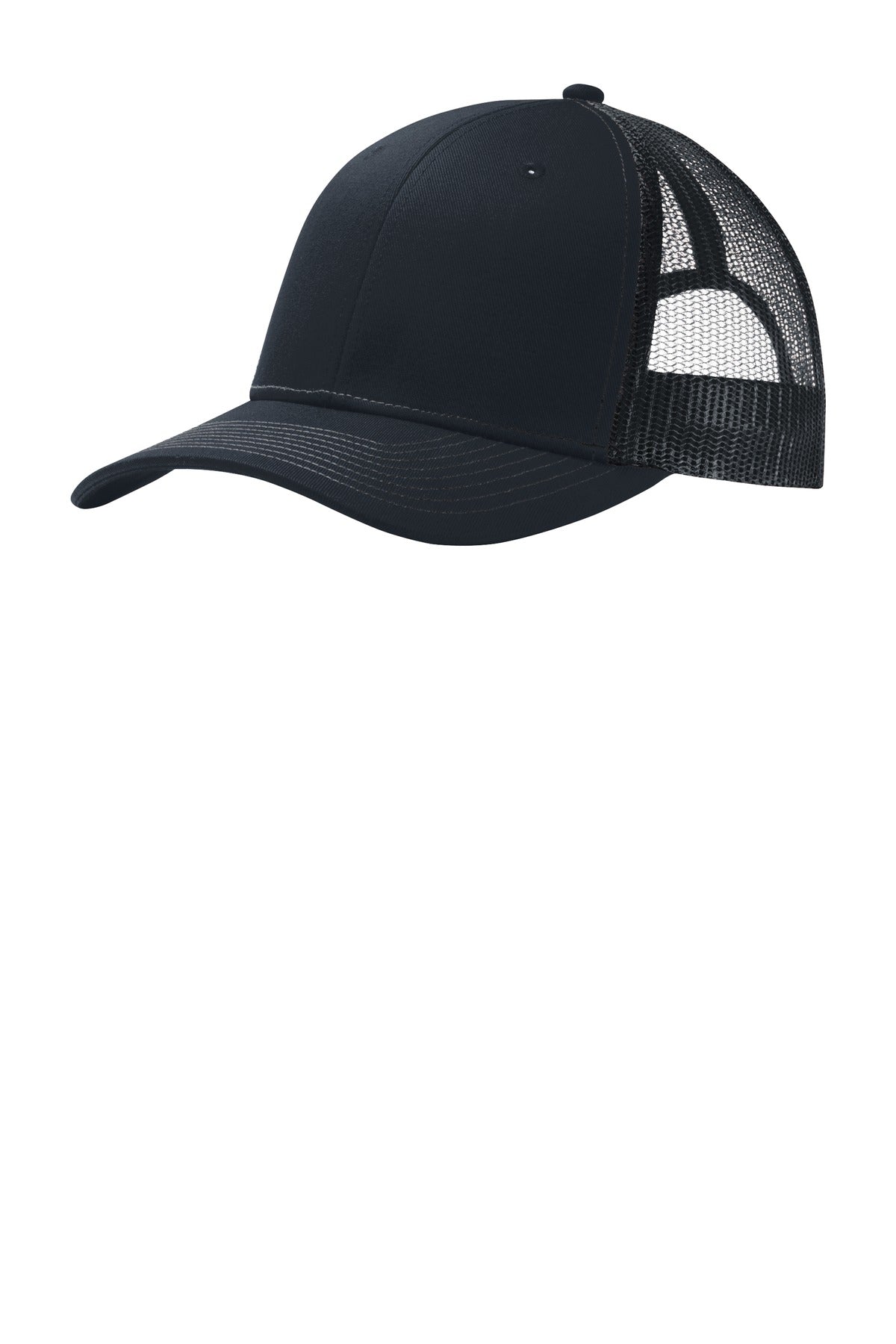 Custom Embroidered - Port Authority ®  Snapback Trucker Cap. C112