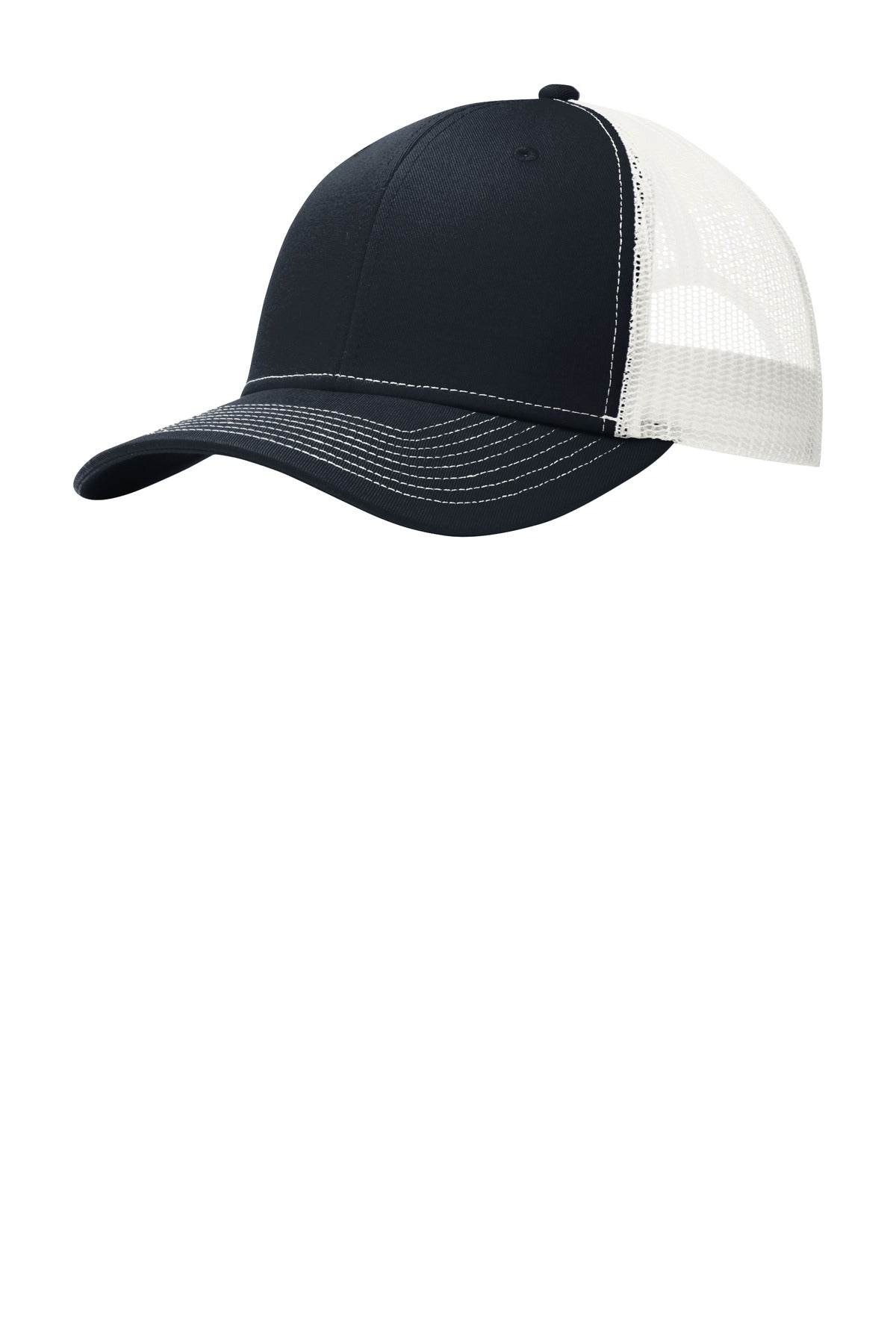 Custom Embroidered - Port Authority ®  Snapback Trucker Cap. C112