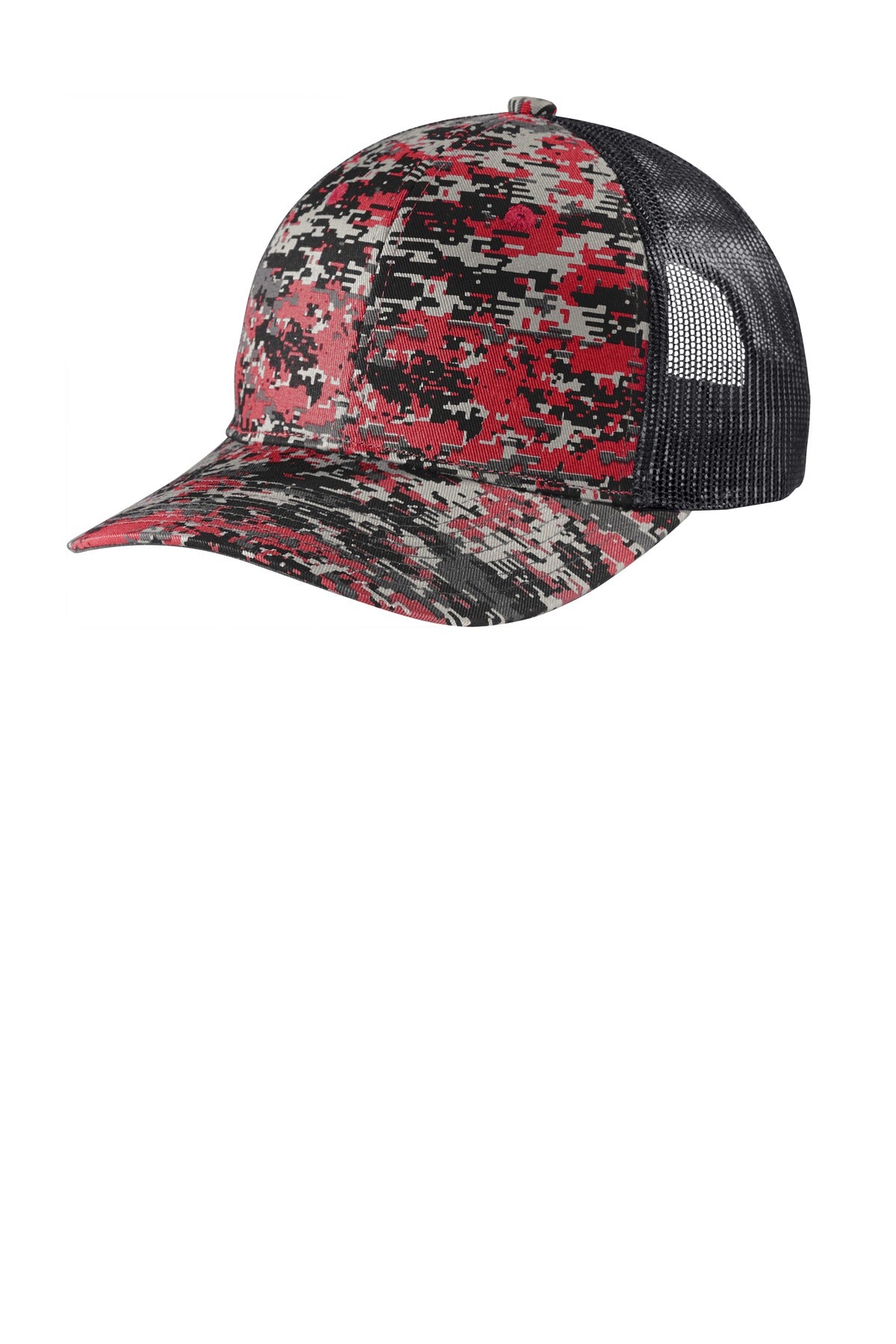 Custom Embroidered - Port Authority  ®  Digi Camo Snapback Trucker Cap C114