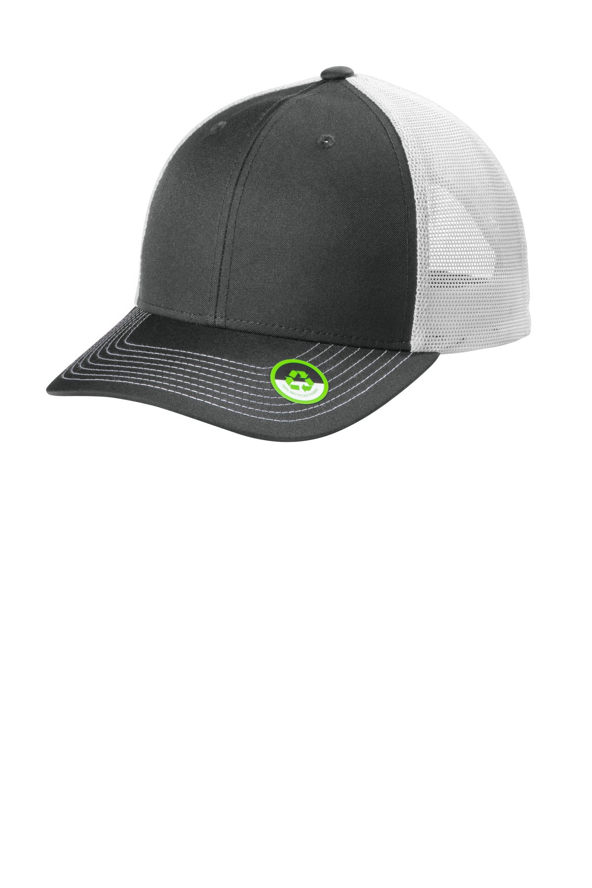 Custom Embroidery or DTF Print - Port Authority ®  Eco Snapback Trucker Cap C402ECO