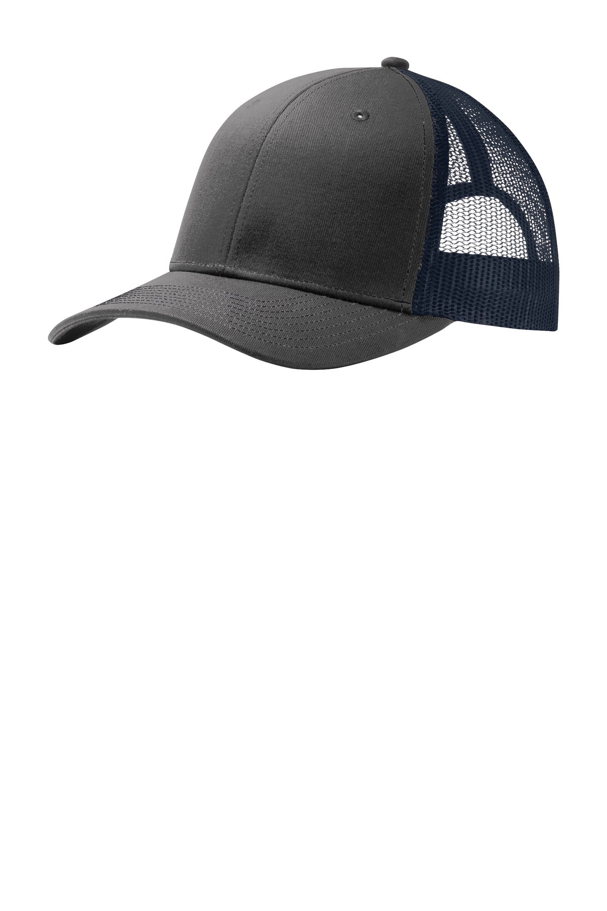 Custom Embroidery or DTF Print - Port Authority ®  Snapback Trucker Cap. C402
