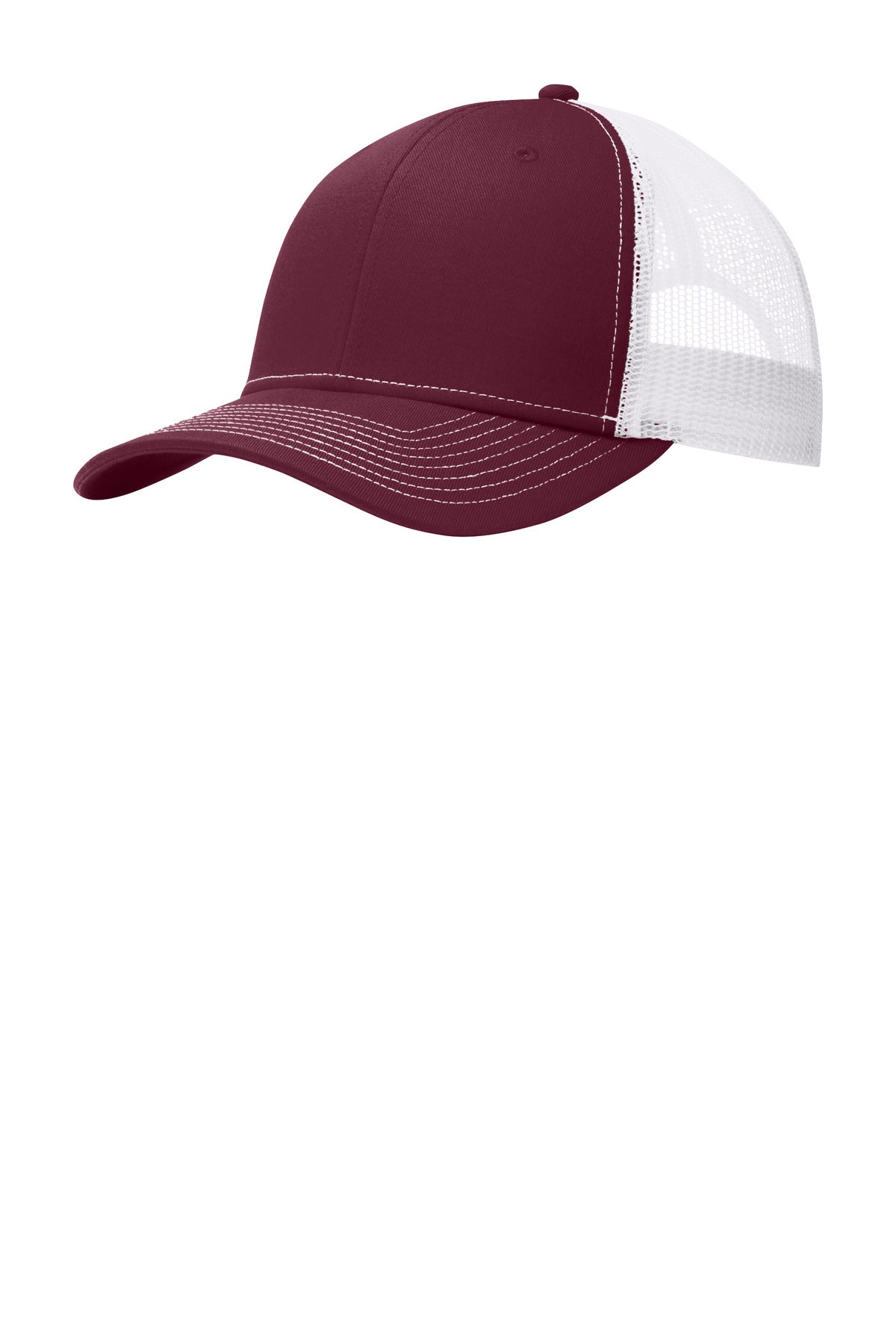 Custom Embroidery or DTF Print - Port Authority ®  Snapback Trucker Cap. C402