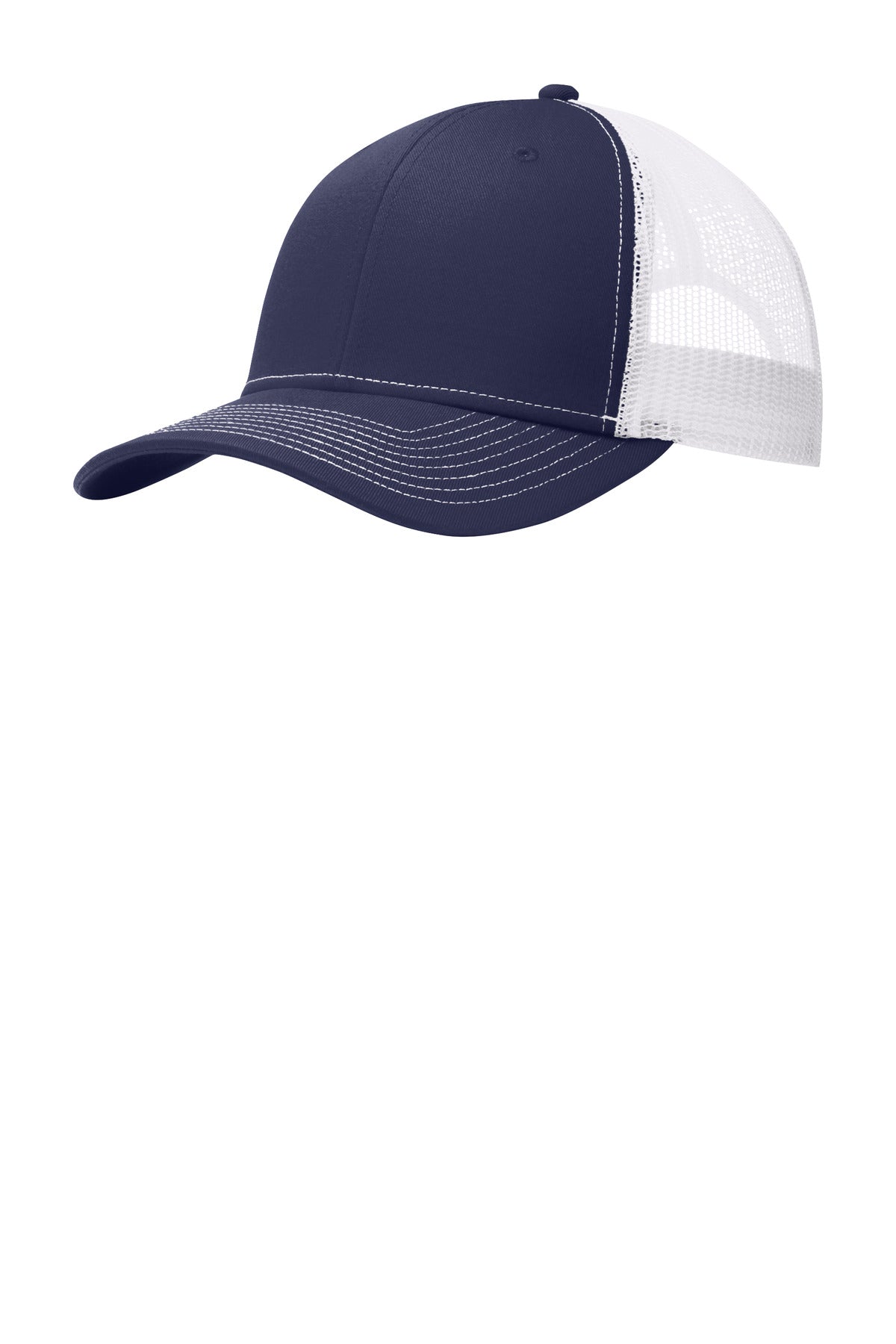 Custom Embroidery or DTF Print - Port Authority ®  Snapback Trucker Cap. C402