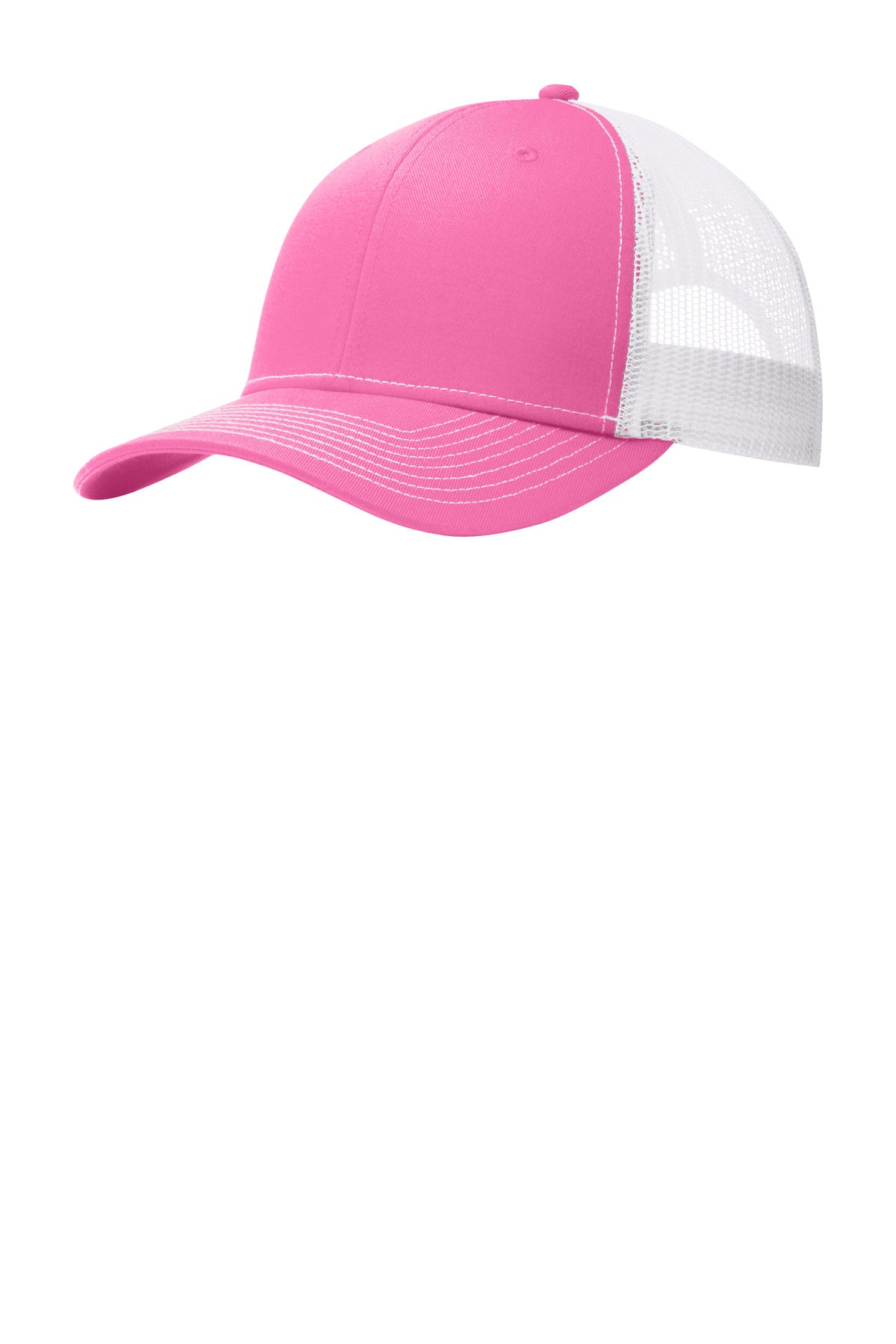 Custom Embroidery or DTF Print - Port Authority ®  Snapback Trucker Cap. C402