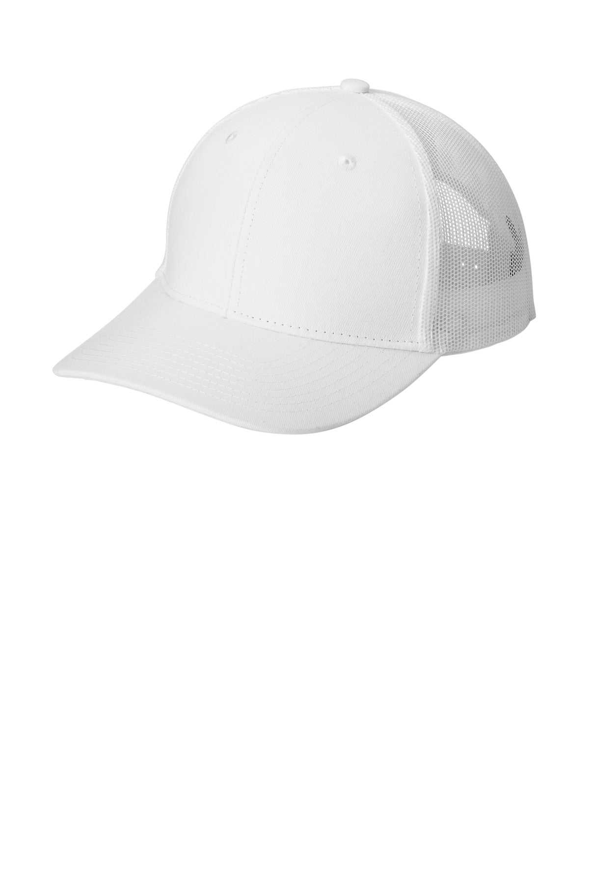 Custom Embroidery or DTF Print - Port Authority ®  Snapback Trucker Cap. C402