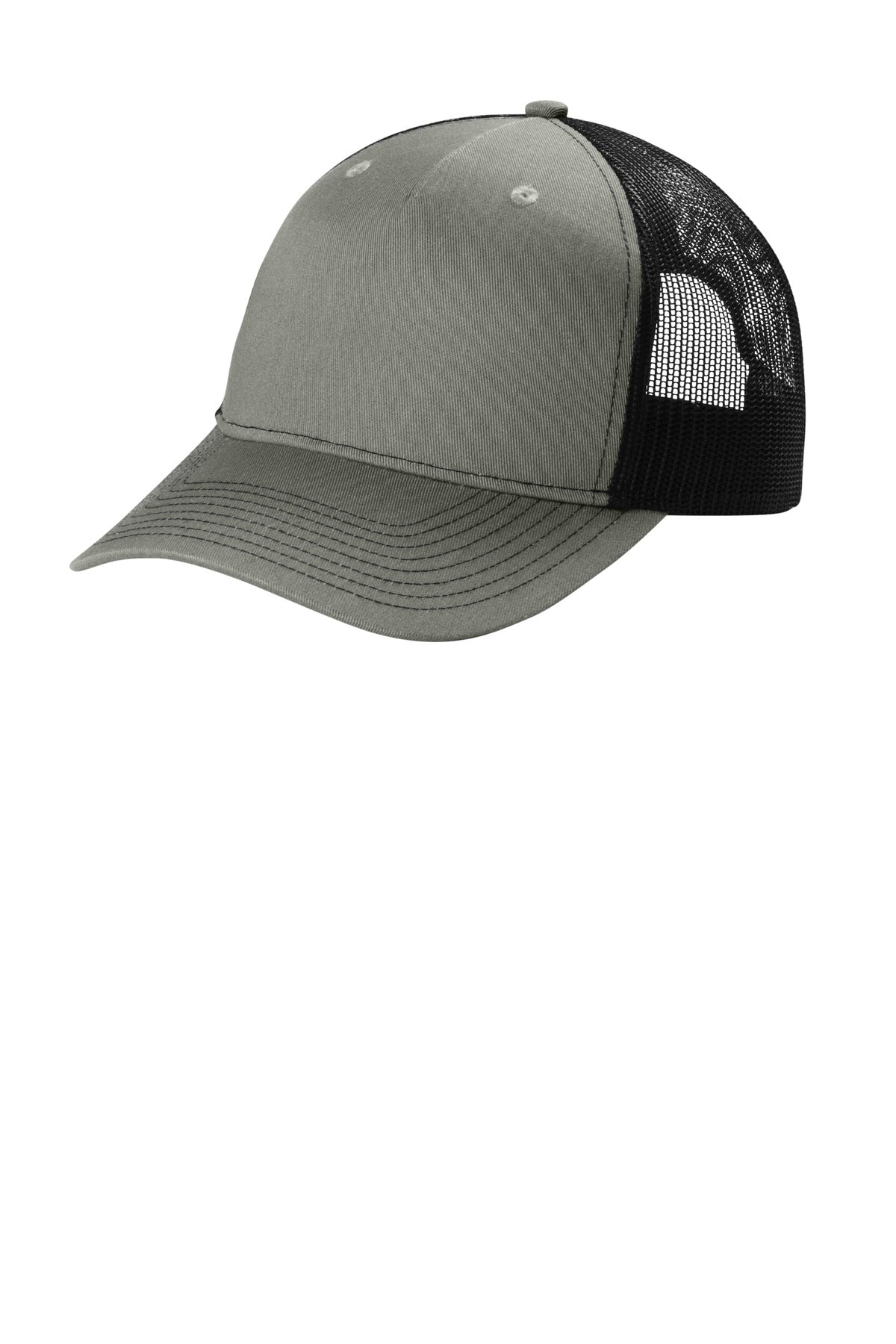 Custom Embroidery or DTF Print - Port Authority ®  Snapback Five-Panel Trucker Cap C405