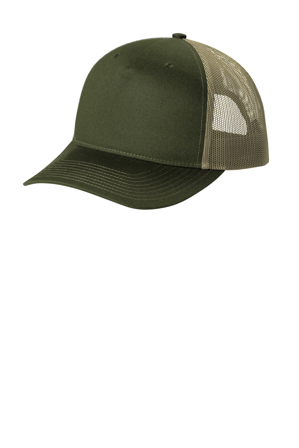 Custom Embroidery or DTF Print - Port Authority ®  Snapback Five-Panel Trucker Cap C405