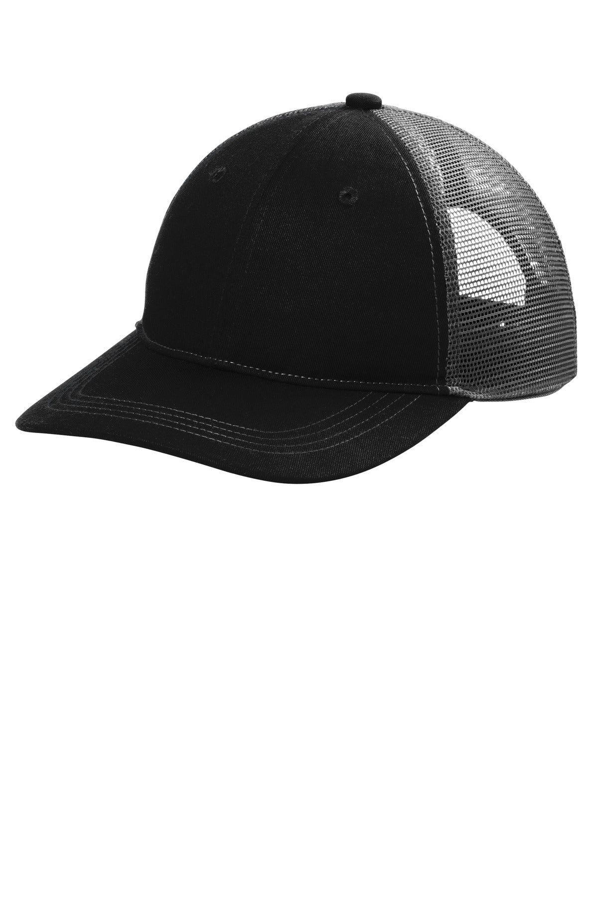 Custom Embroidery or DTF Print - Port Authority ®  Unstructured Snapback Trucker Cap C409