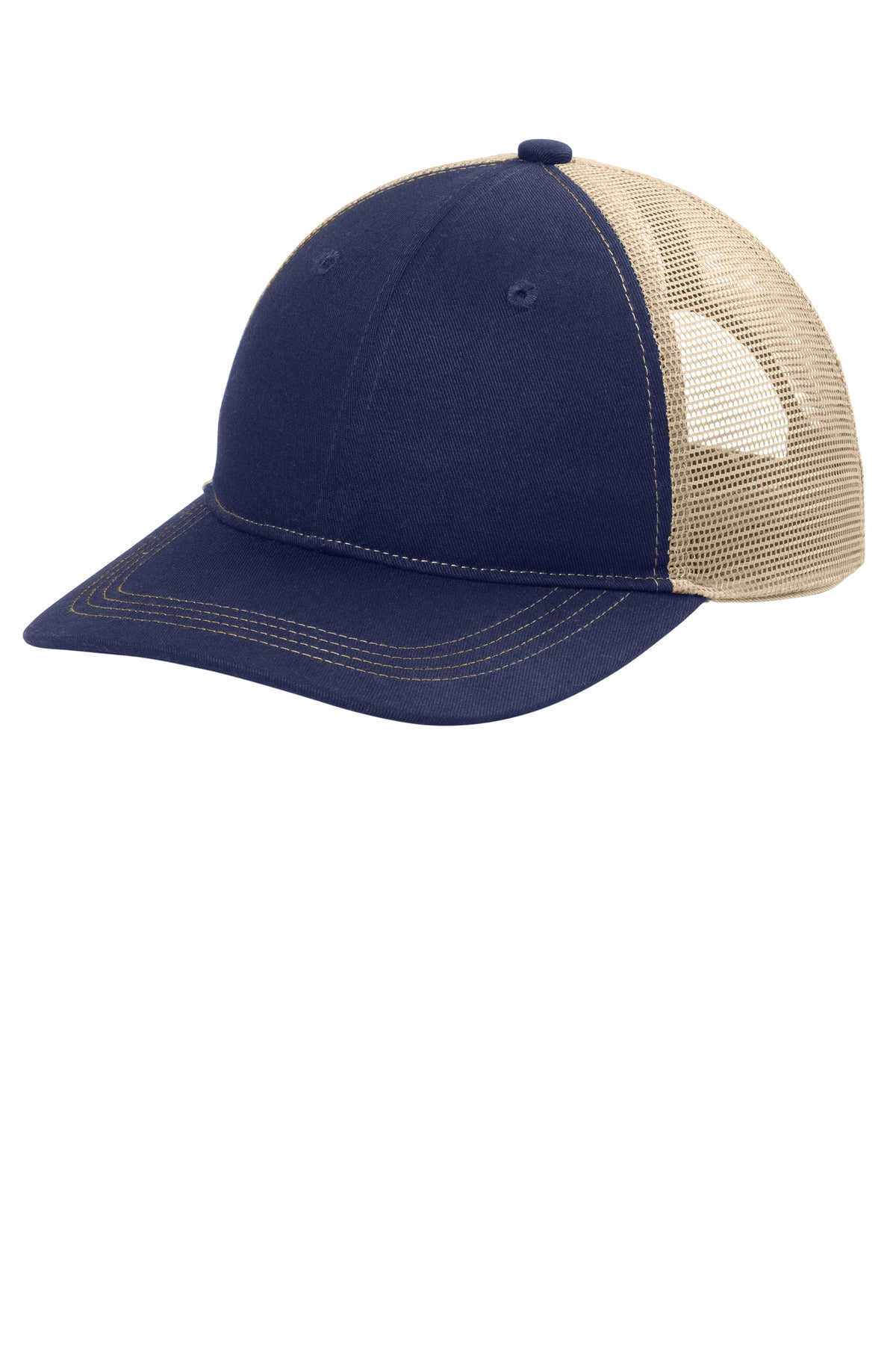 Custom Embroidery or DTF Print - Port Authority ®  Unstructured Snapback Trucker Cap C409