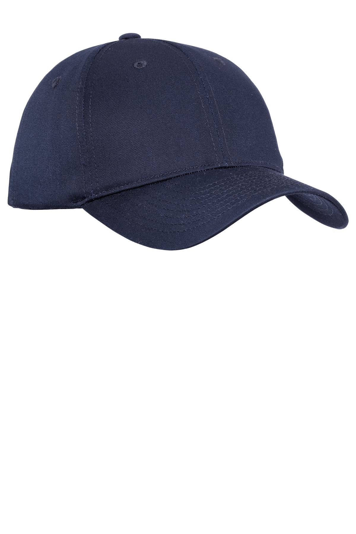 Custom Embroidery or DTF Print - Port Authority ®  Fine Twill Cap.  C800