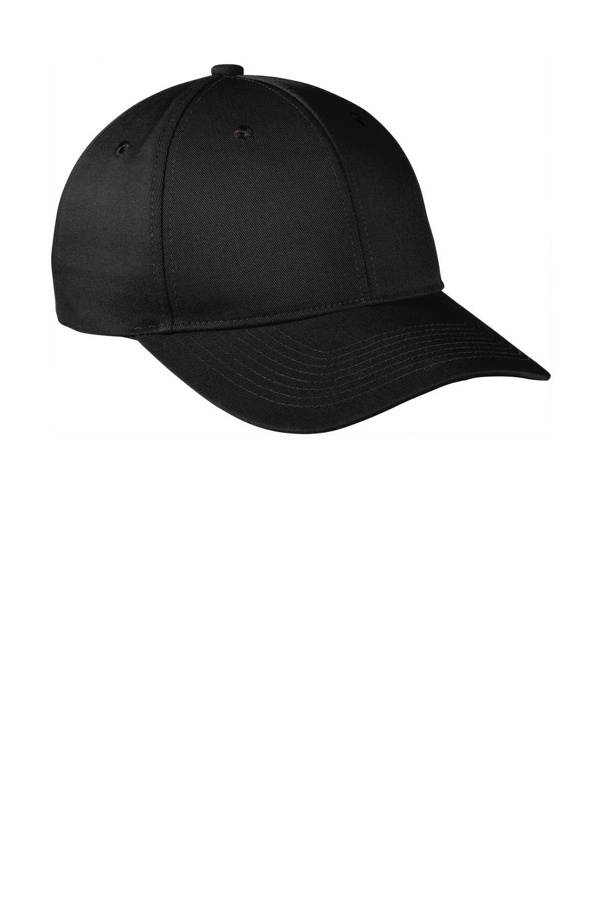 Custom Embroidery or DTF Print - Port Authority  ®  Snapback Fine Twill Cap  C801