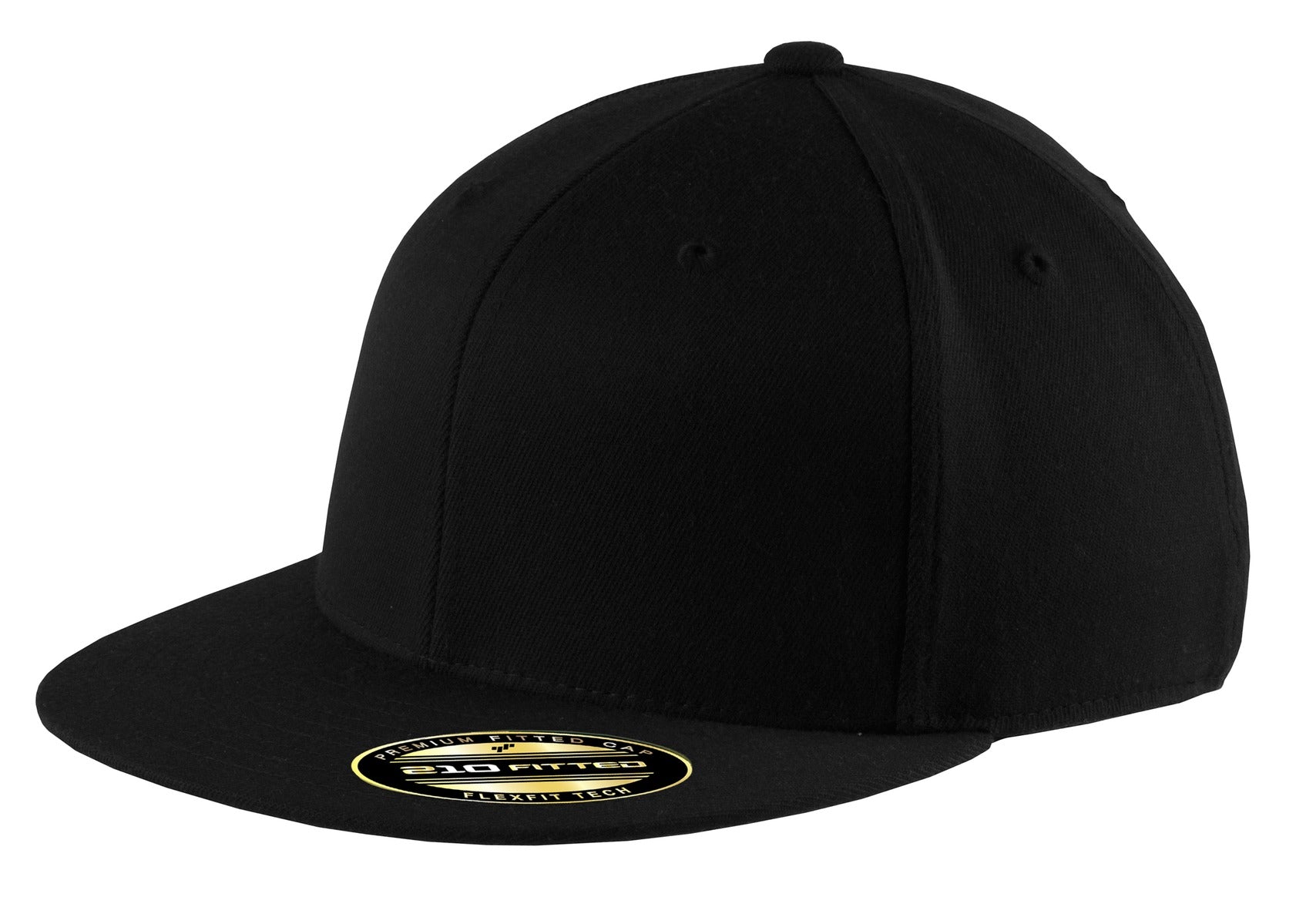 Custom Embroidered - Port Authority ®  Flexfit 210 ®  Flat Bill Cap. C808