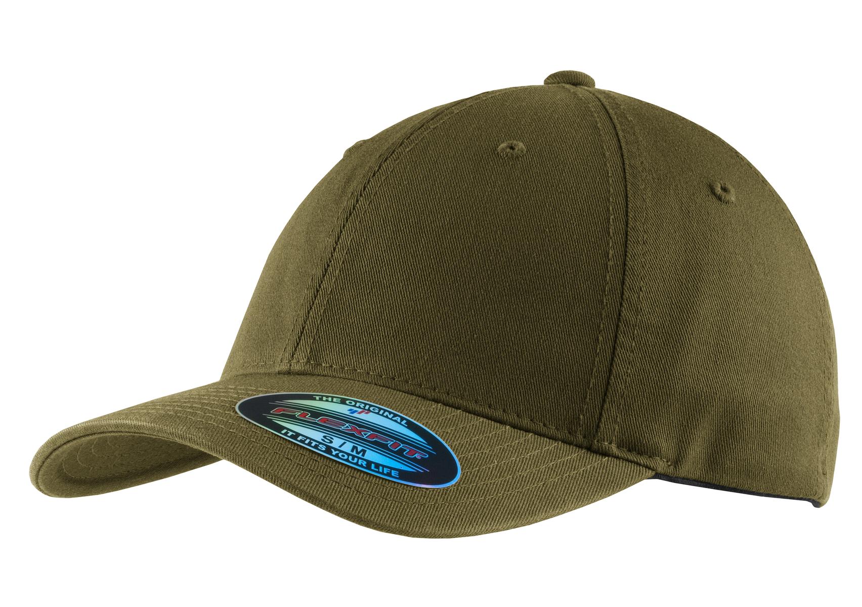 Custom Embroidered - Port Authority ®  Flexfit ®  Garment-Washed Cap. C809