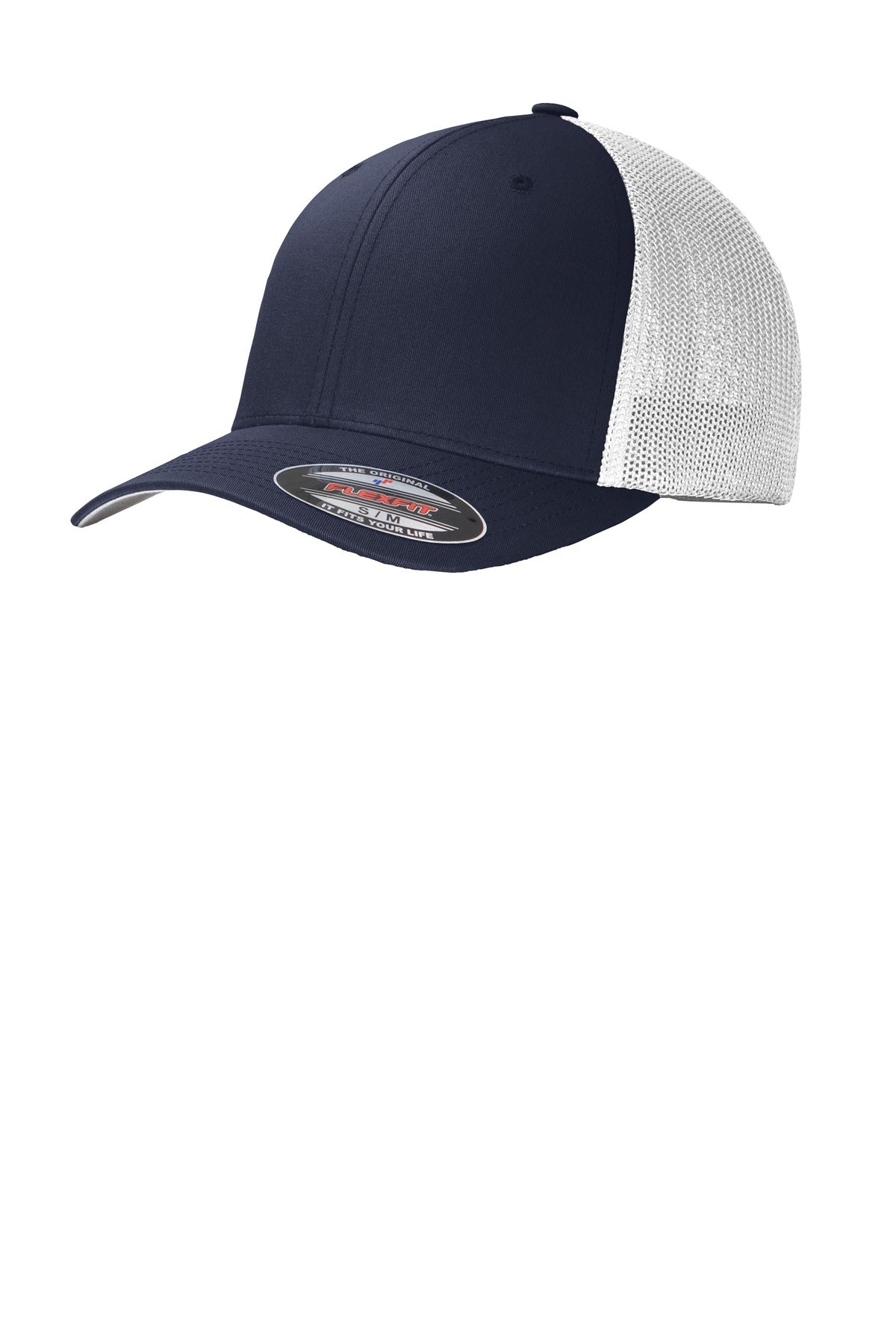 Custom Embroidery or DTF Print - Port Authority ®  Flexfit ®  Mesh Back Cap. C812