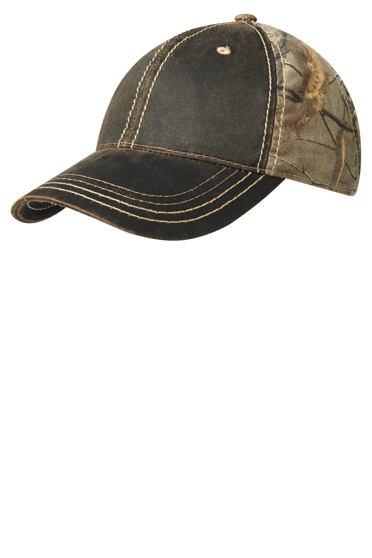Custom Embroidered - Port Authority ®  Pigment Print Camouflage Cap. C819