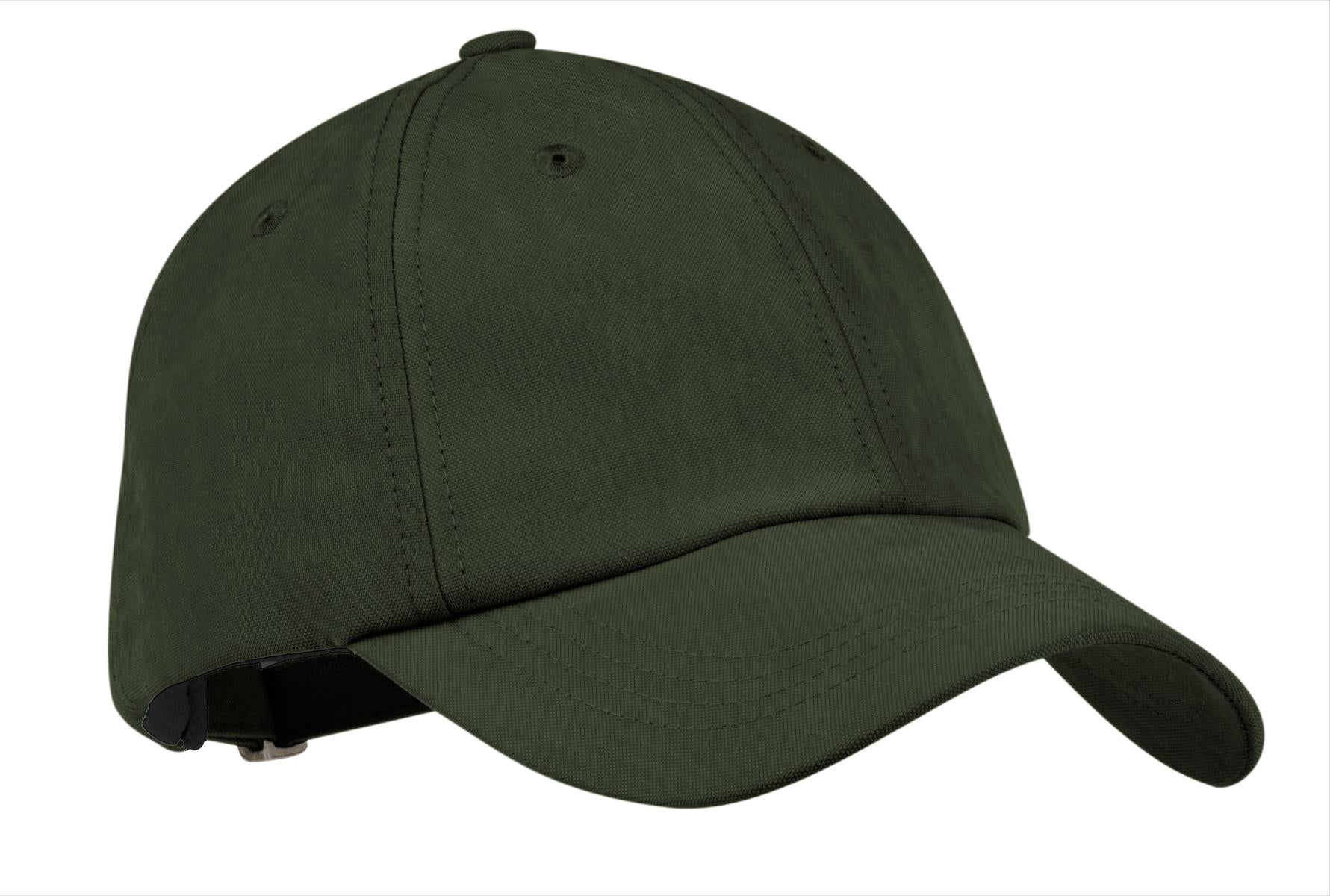 Custom Embroidery or DTF Print - Port Authority ®  Sueded Cap.  C850