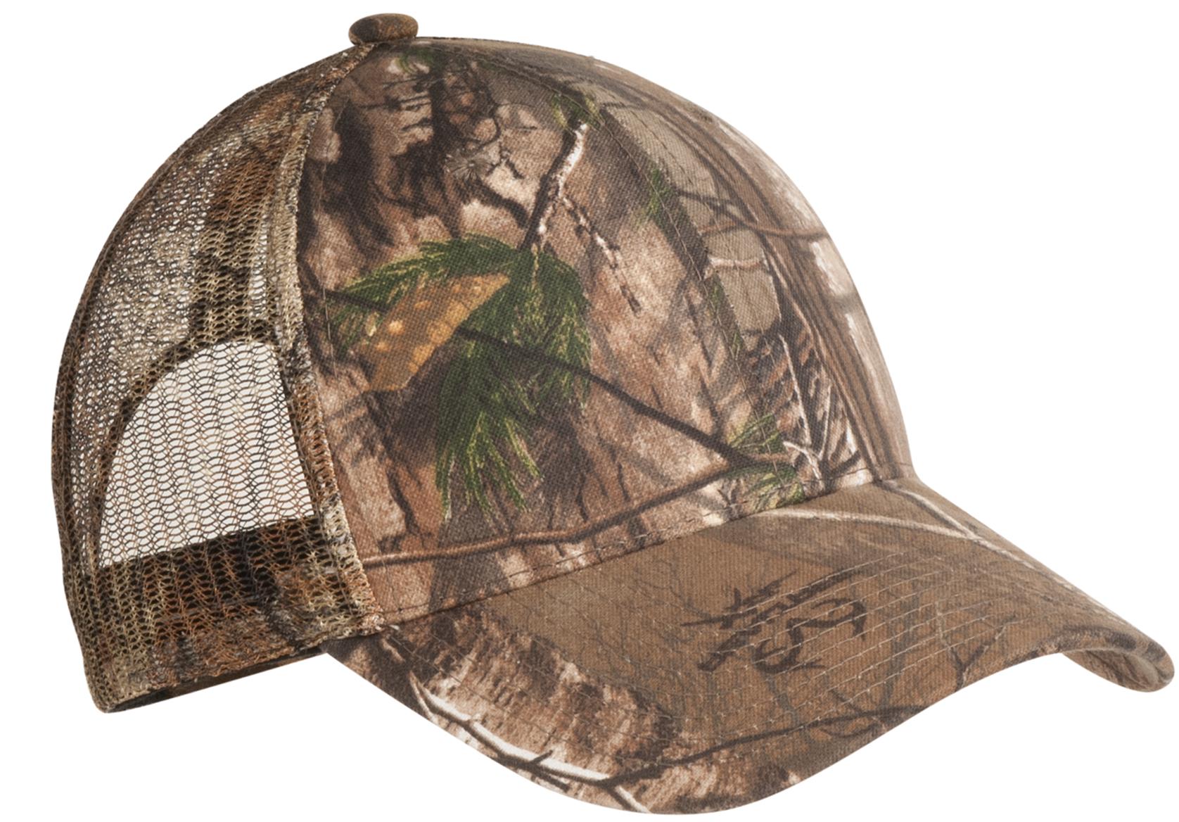 Custom Embroidery or DTF Print - Port Authority ®  Pro Camouflage Series Cap with Mesh Back.  C869