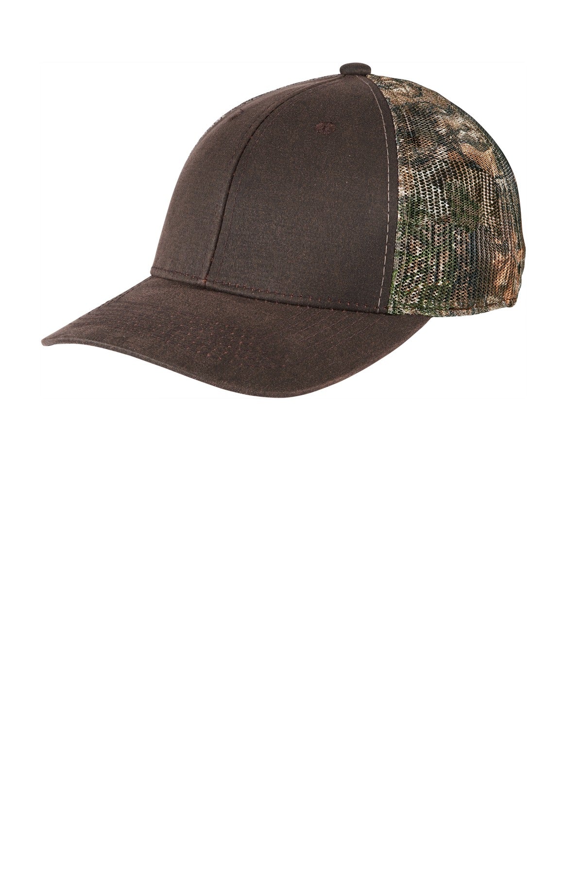 Custom Embroidered - Port Authority  ®  Pigment Print Camouflage Mesh Back Cap C891