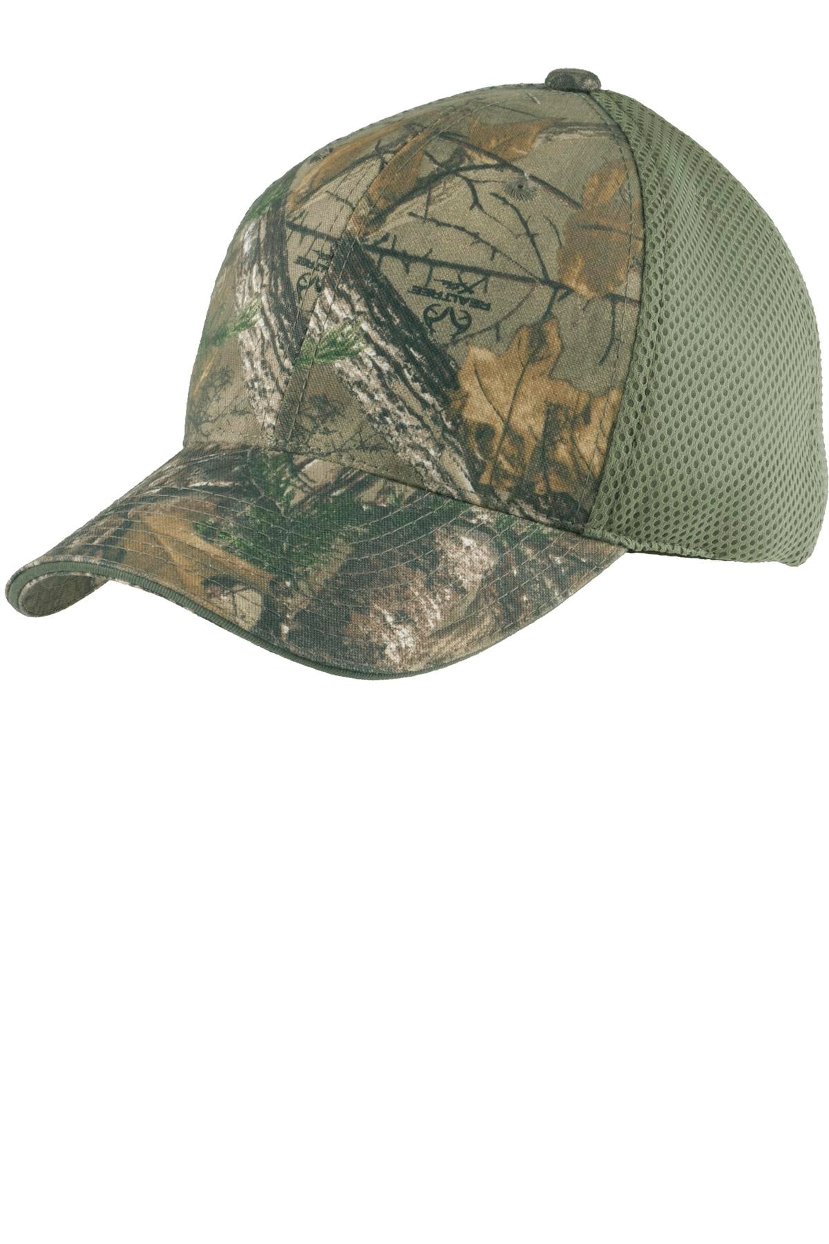 Custom Embroidered - Port Authority ®  Camouflage Cap with Air Mesh Back. C912