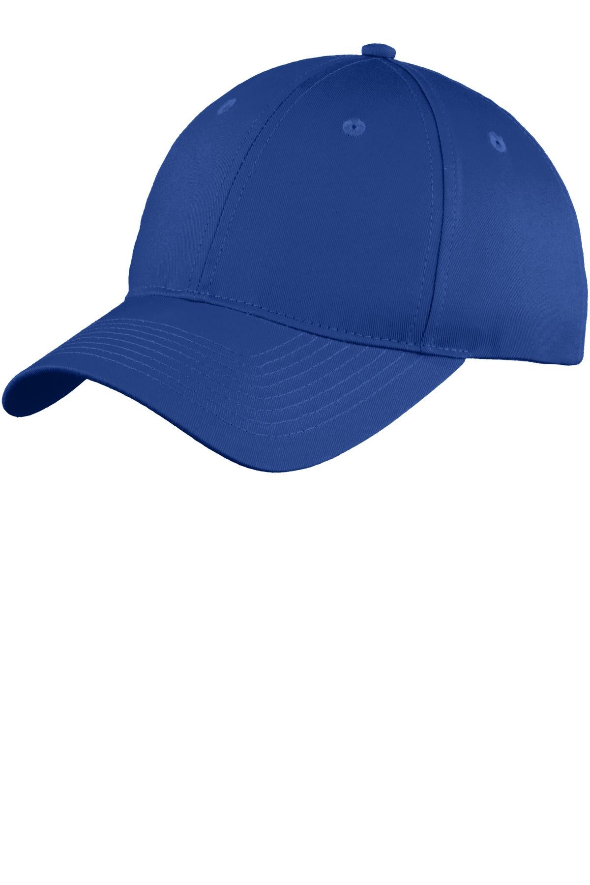 Custom Embroidered - Port & Co ™  Youth Six-Panel Unstructured Twill Cap. YC914