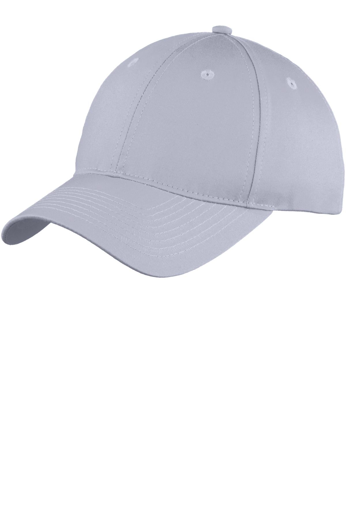 Custom Embroidery or DTF Print - Port Authority ®  Youth Six-Panel Unstructured Twill Cap. YC914