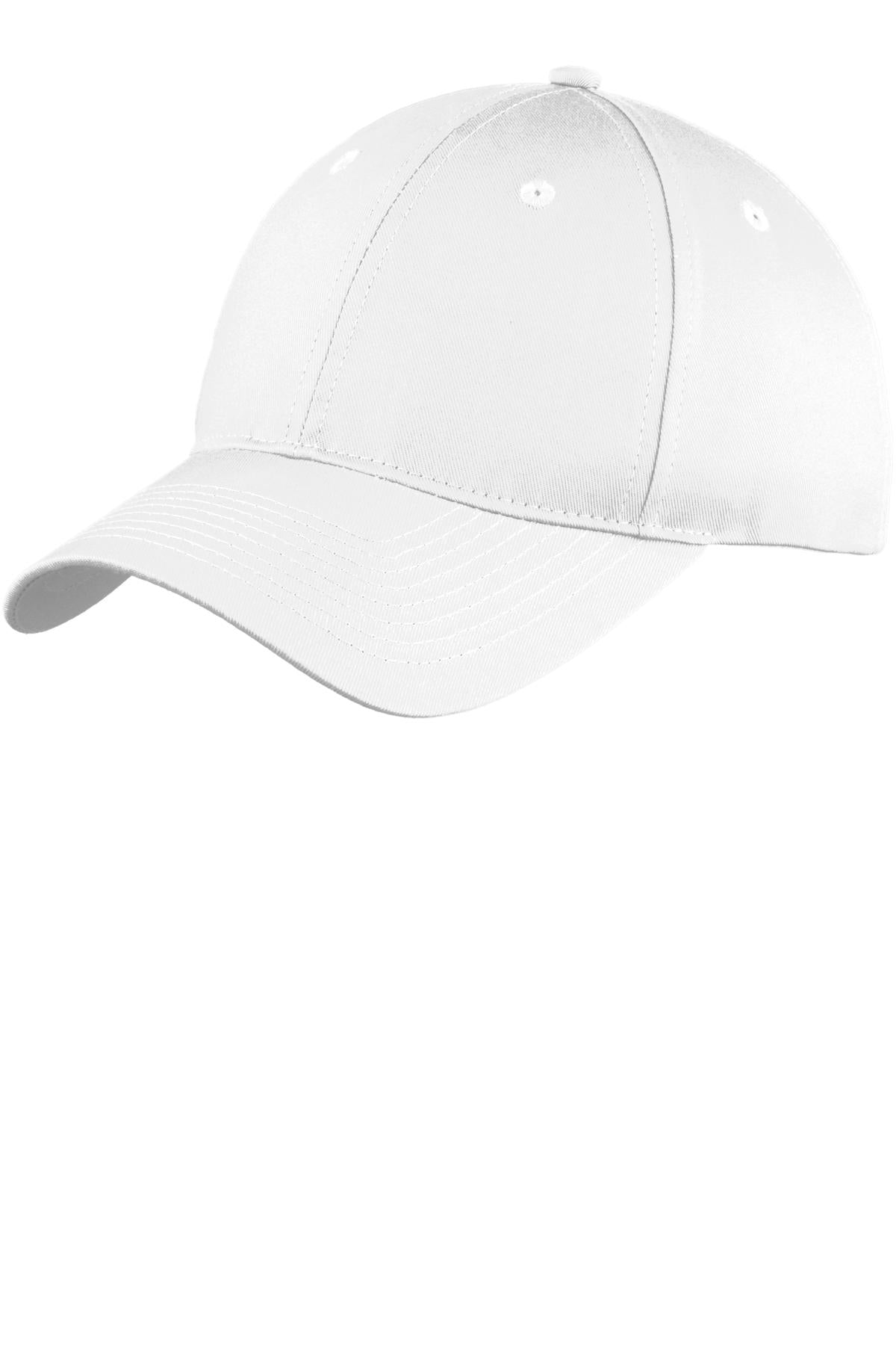 Custom Embroidered - Port & Co ™  Youth Six-Panel Unstructured Twill Cap. YC914