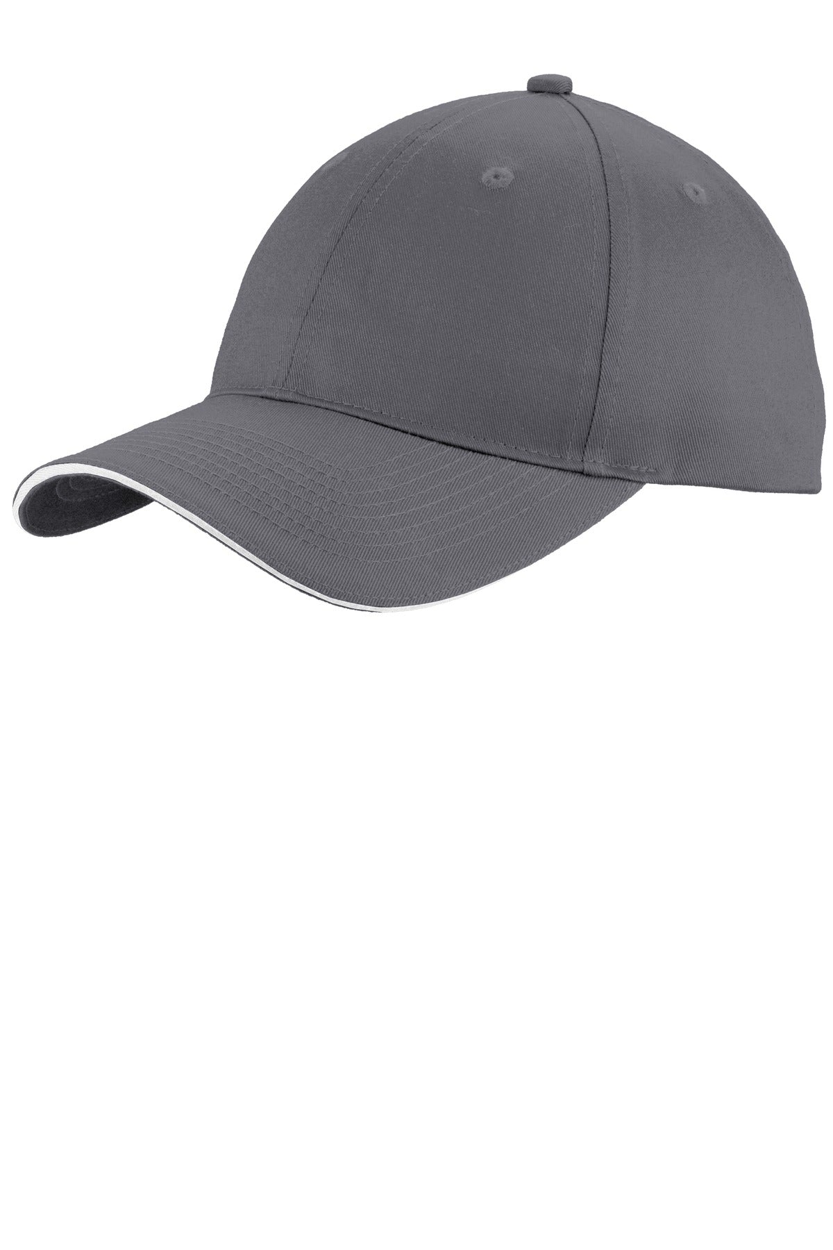 Custom Embroidery or DTF Print - Port Authority ®  Unstructured Sandwich Bill Cap. C919