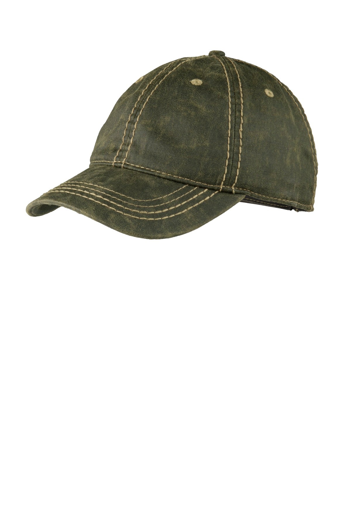 Custom Embroidered - Port Authority ®  Pigment Print Distressed Cap. C924