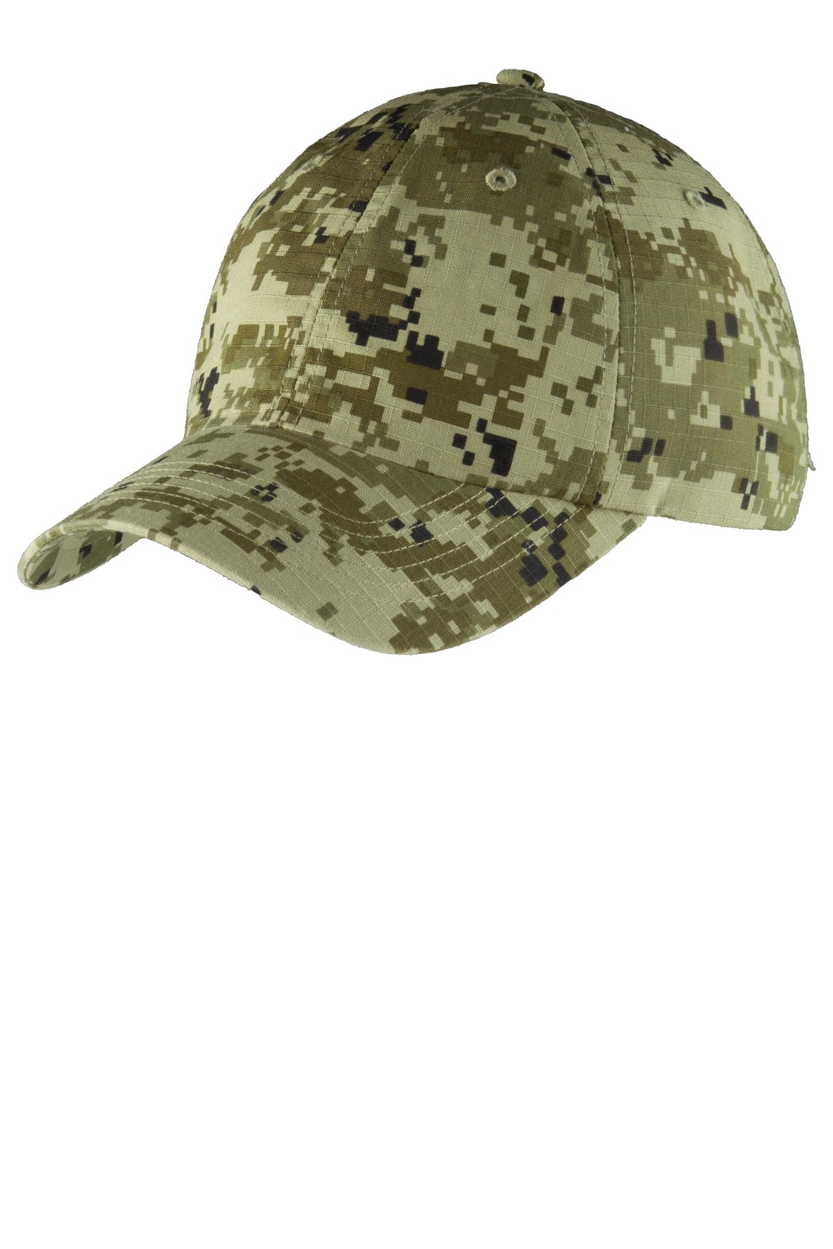 Custom Embroidery or DTF Print - Port Authority ®  Digital Ripstop Camouflage Cap. C925