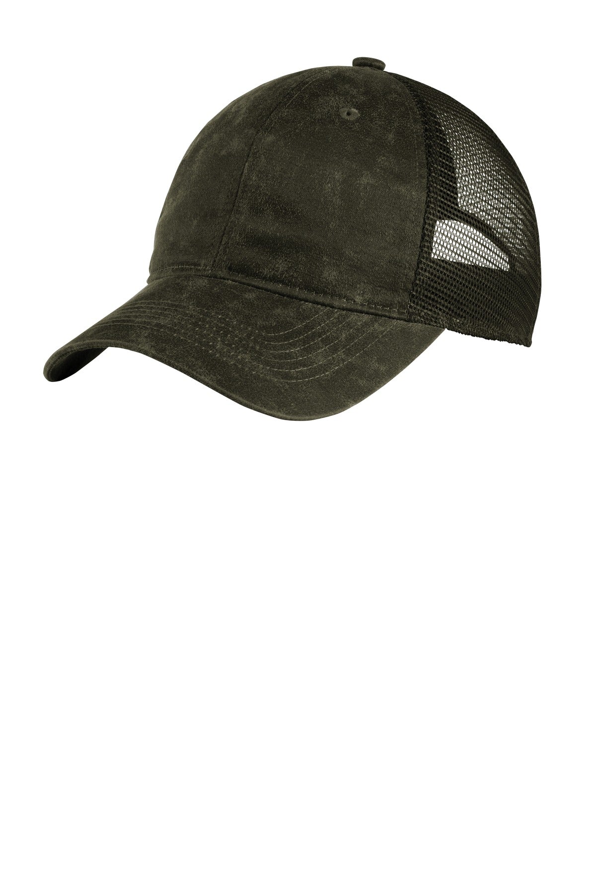 Custom Embroidered - Port Authority  ®  Pigment Print Mesh Back Cap. C927