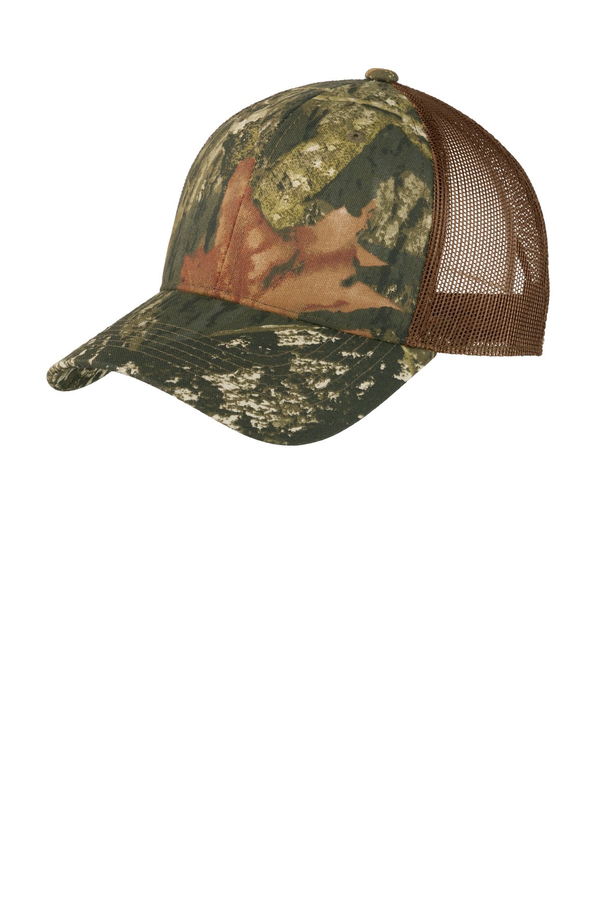 Custom Embroidery or DTF Print - Port Authority ®  Structured Camouflage Mesh Back Cap. C930