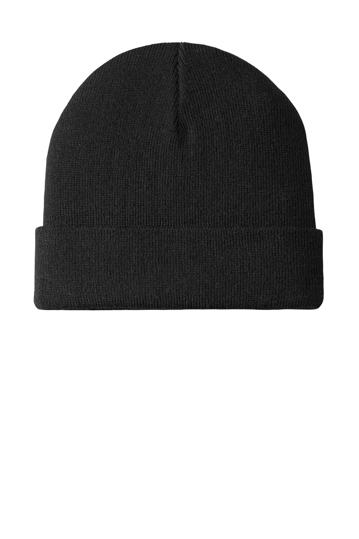 Custom Embroidery or DTF Print - Port Authority  ®  Knit Cuff Beanie C939
