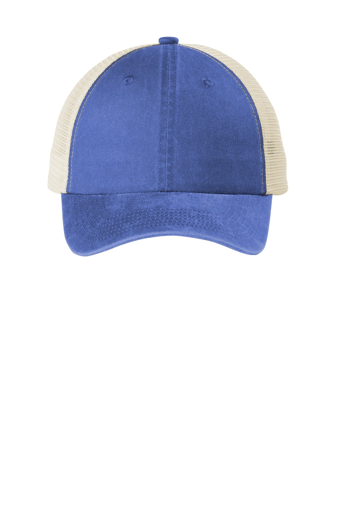 Custom Embroidery or DTF Print - Port Authority  ®  Beach Wash  ®  Mesh Back Cap. C943