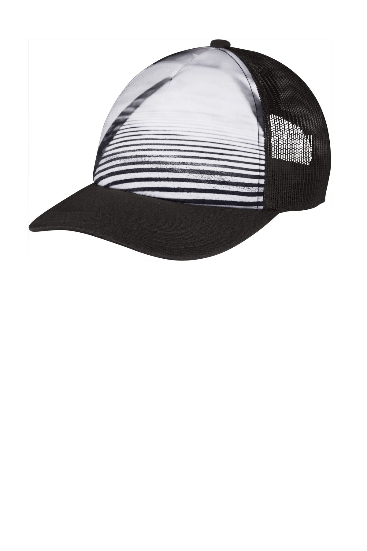 Custom Embroidered - Port Authority  ®  Photo Real Snapback Trucker Cap C950