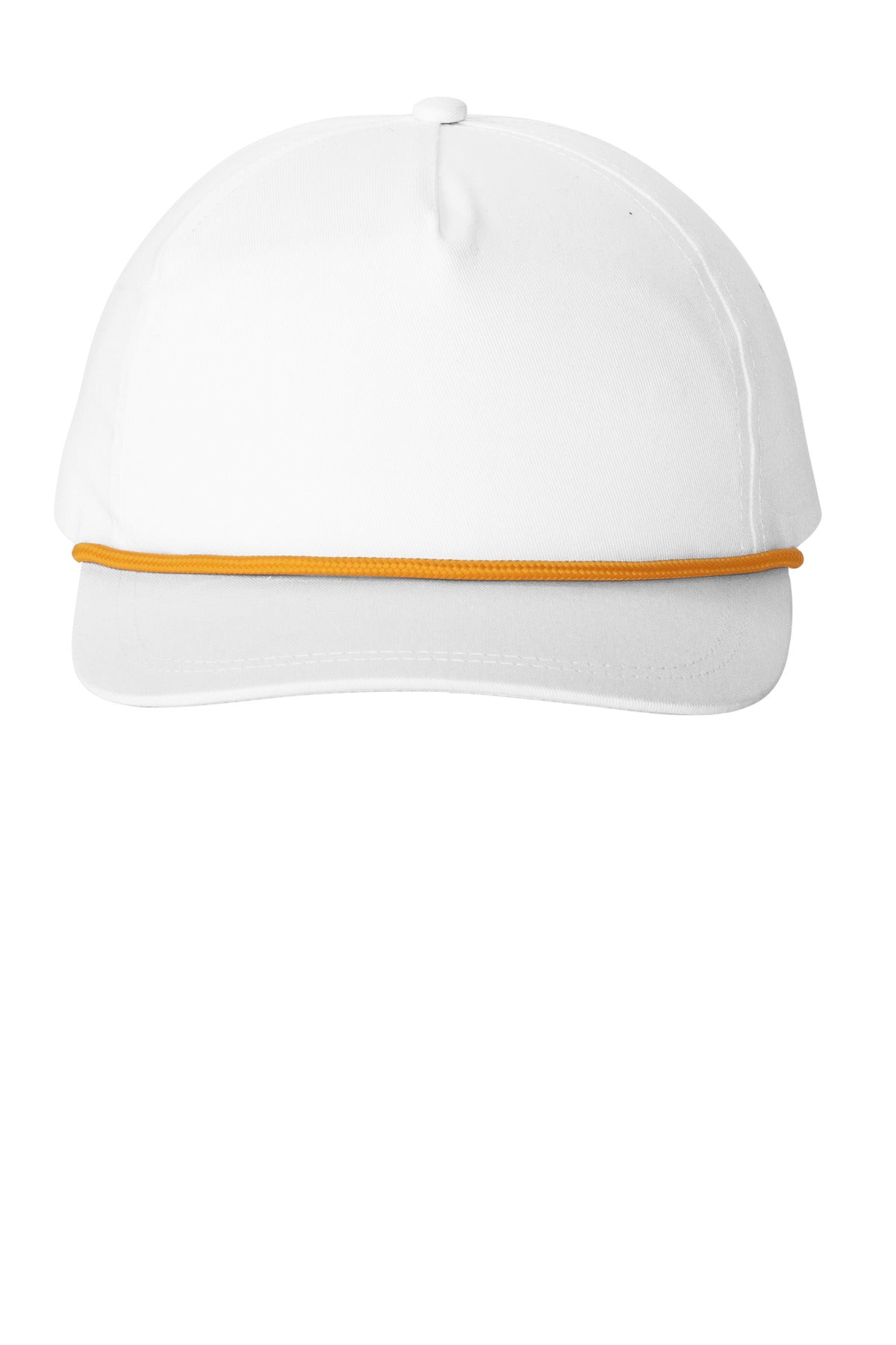 Custom Embroidery or DTF Print - Port Authority ®  Snapback Five-Panel Rope Cap C962