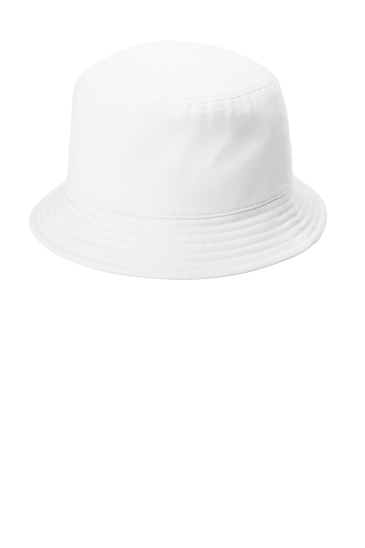 Custom Embroidery or DTF Print - Port Authority ®  Twill Short Brim Bucket Hat C976
