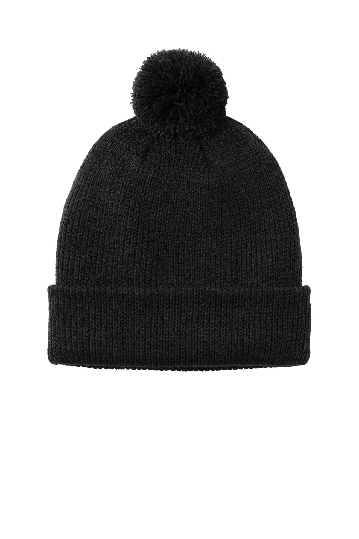 Custom Embroidery or DTF Print - Port Authority ®  Cozy Pom Beanie C978